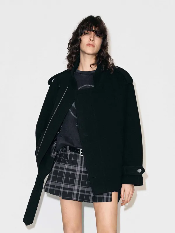 Wool Cashmere Lapel Jacket sold by Mo&Co