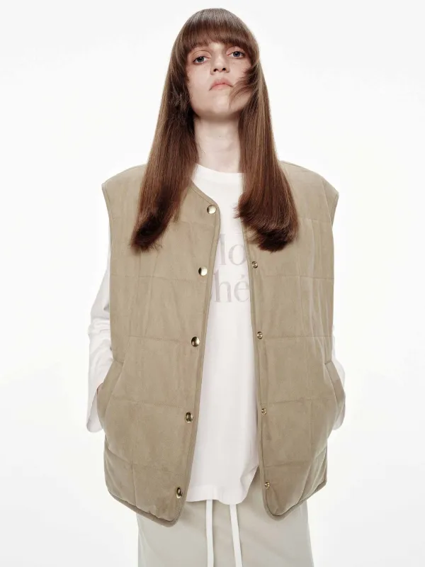 Reversible Sleeveless Down Jacket sold by Mo&Co