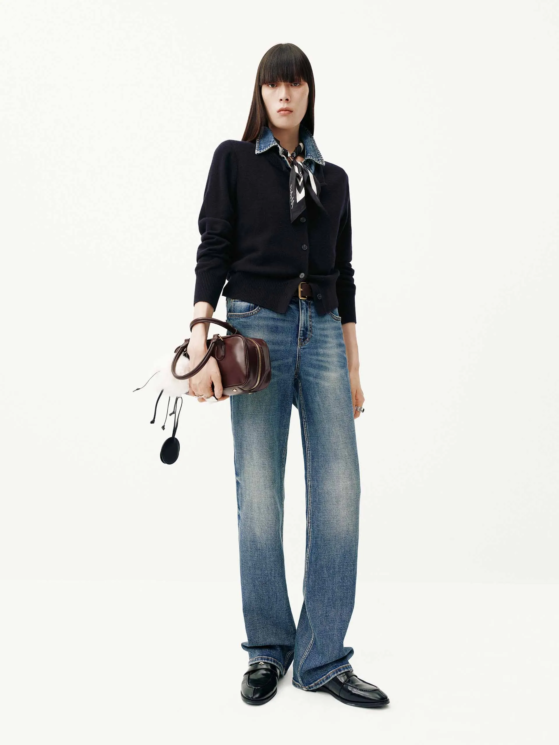 Cotton Blend Blue Jeans sold by Mo&Co product image thumbnail 2