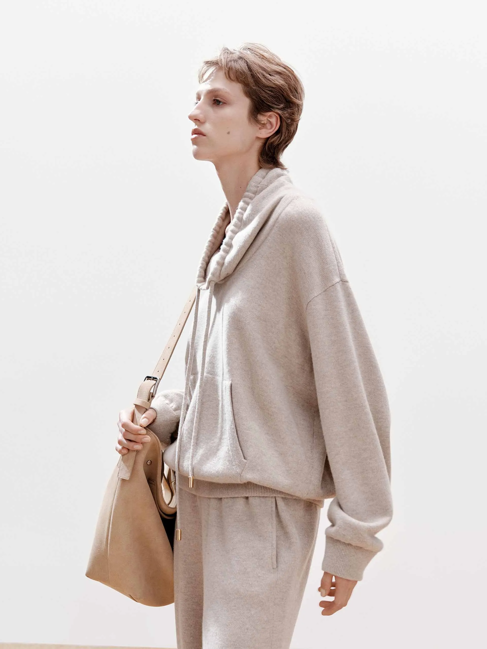 Drawstring Neckline Sweater sold by Mo&Co product image thumbnail 3