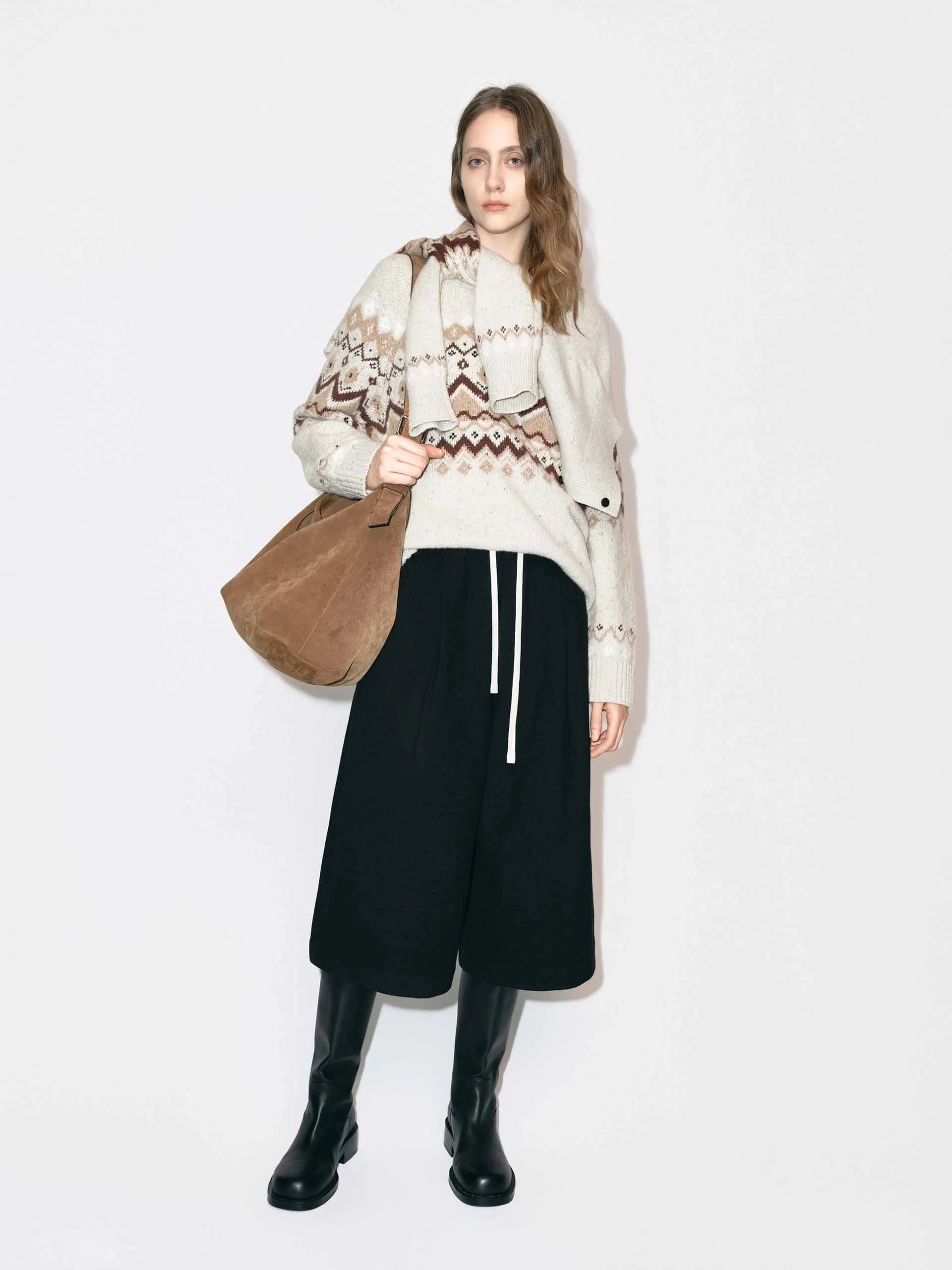 Fair Isle Wool Blend Sweater sold by Mo&Co product image thumbnail 2