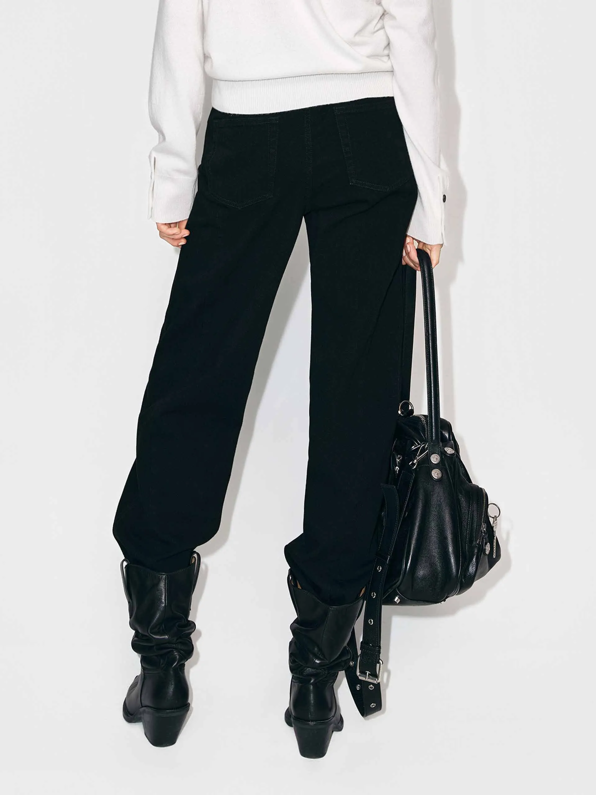 Ankle Length Black Jeans sold by Mo&Co product image thumbnail 3