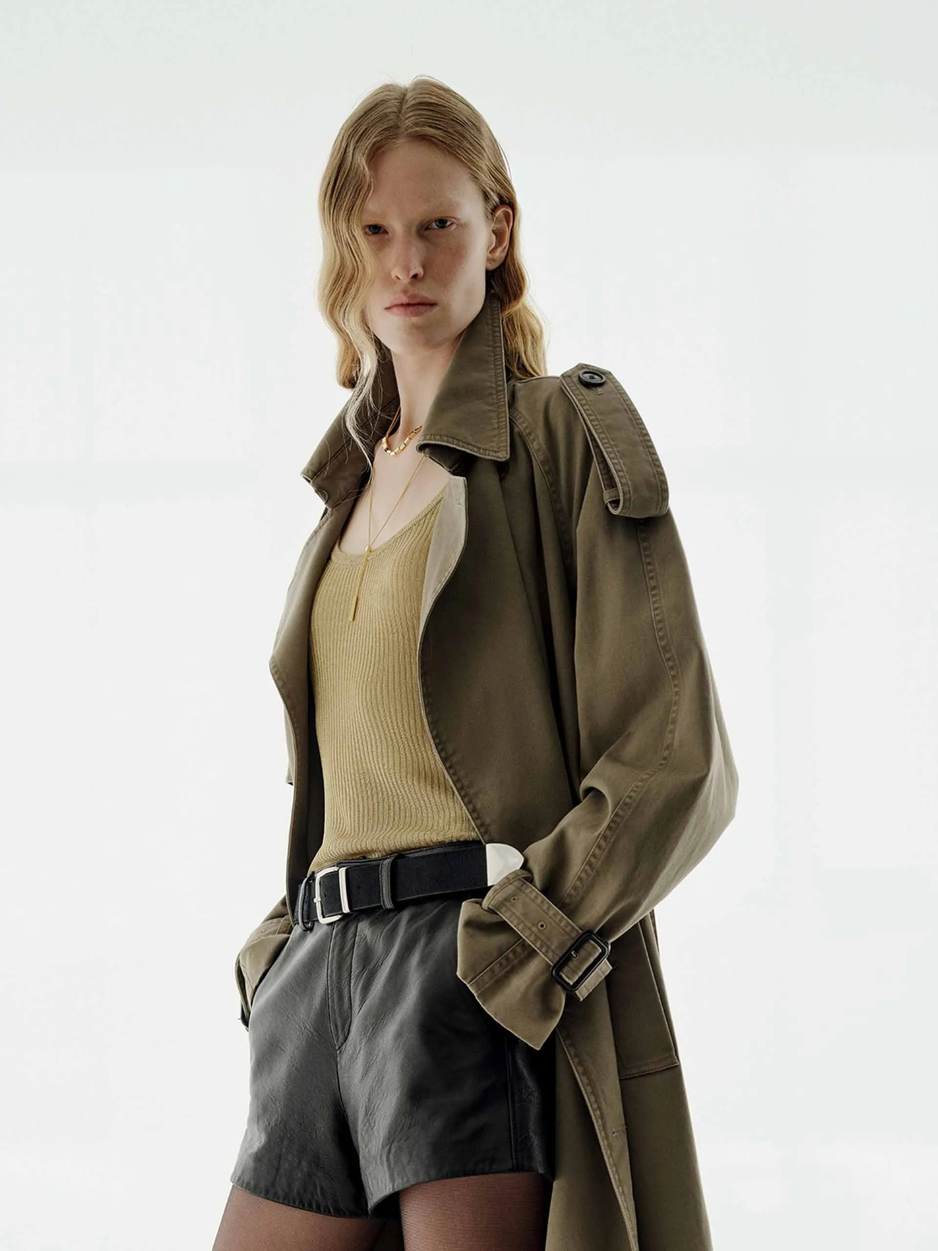 U-neck Metallic Tank Top sold by Mo&Co product image thumbnail 3