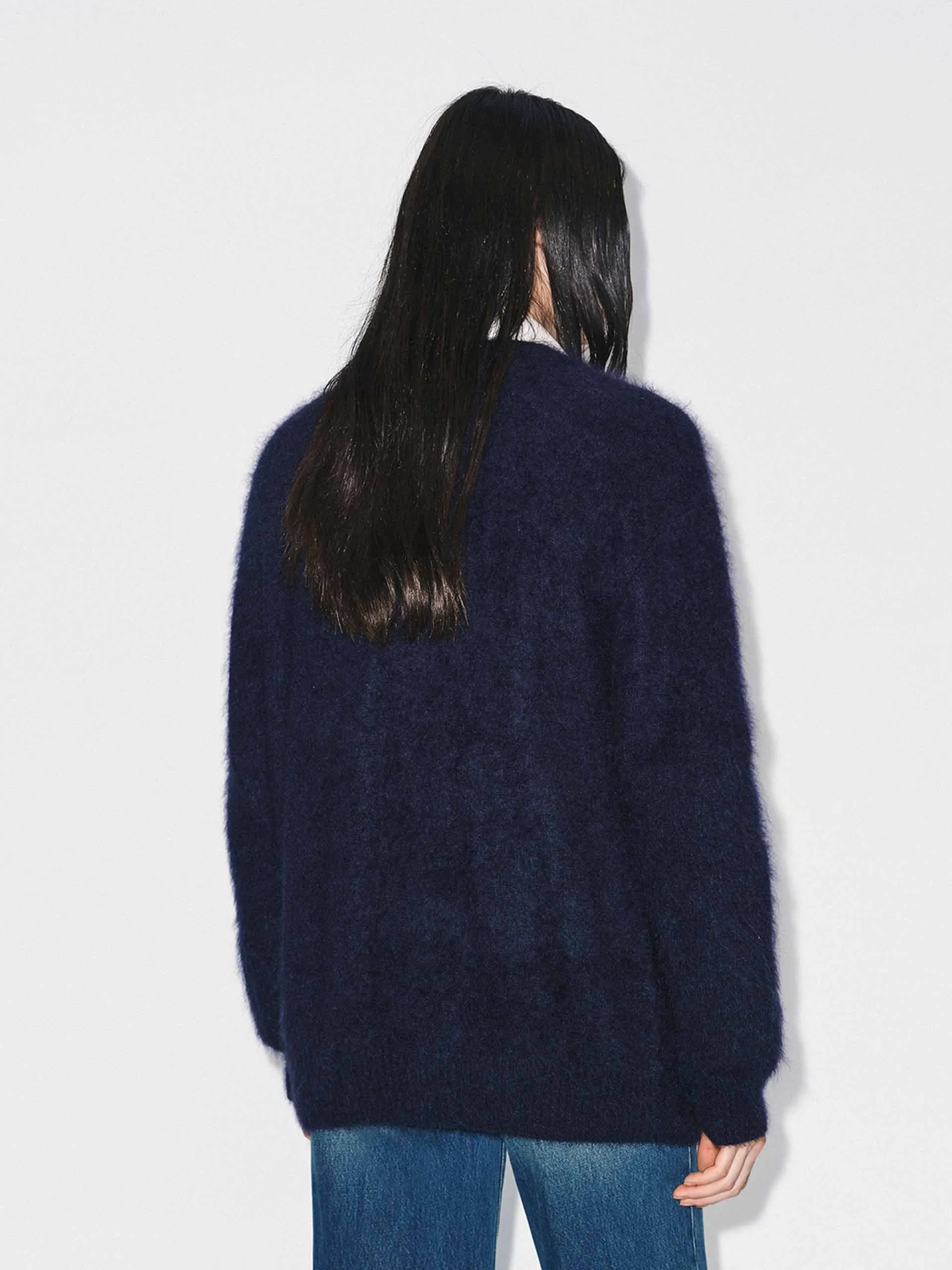 Furry Touch Knitted Cardigan sold by Mo&Co product image thumbnail 4