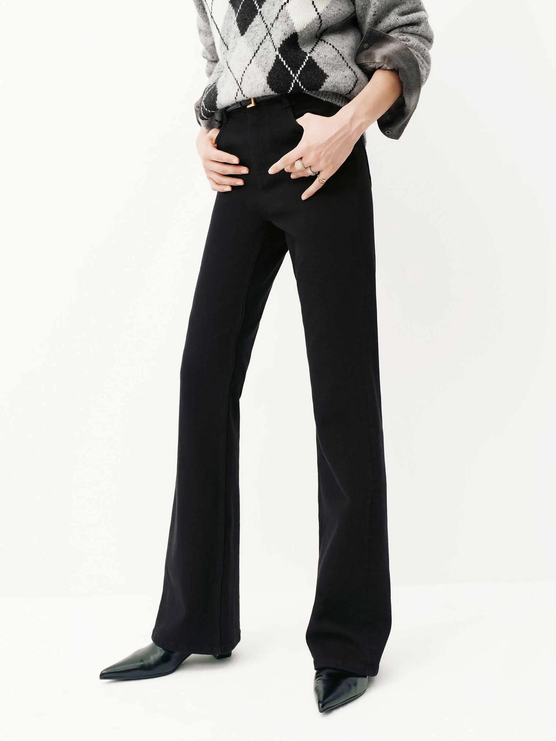 Fitted Flared Jeans sold by Mo&Co product image thumbnail 3