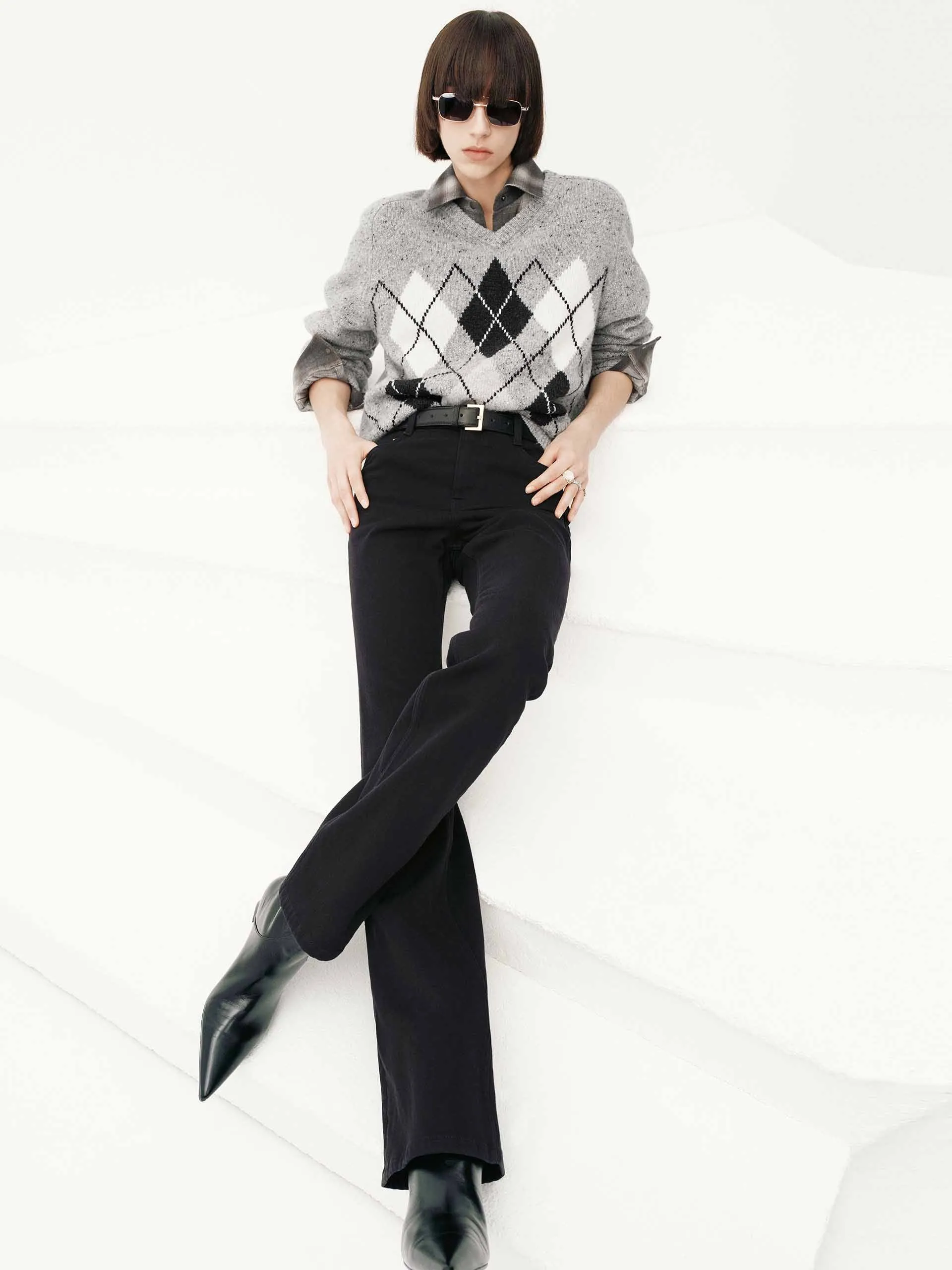 Fitted Flared Jeans sold by Mo&Co product image thumbnail 2