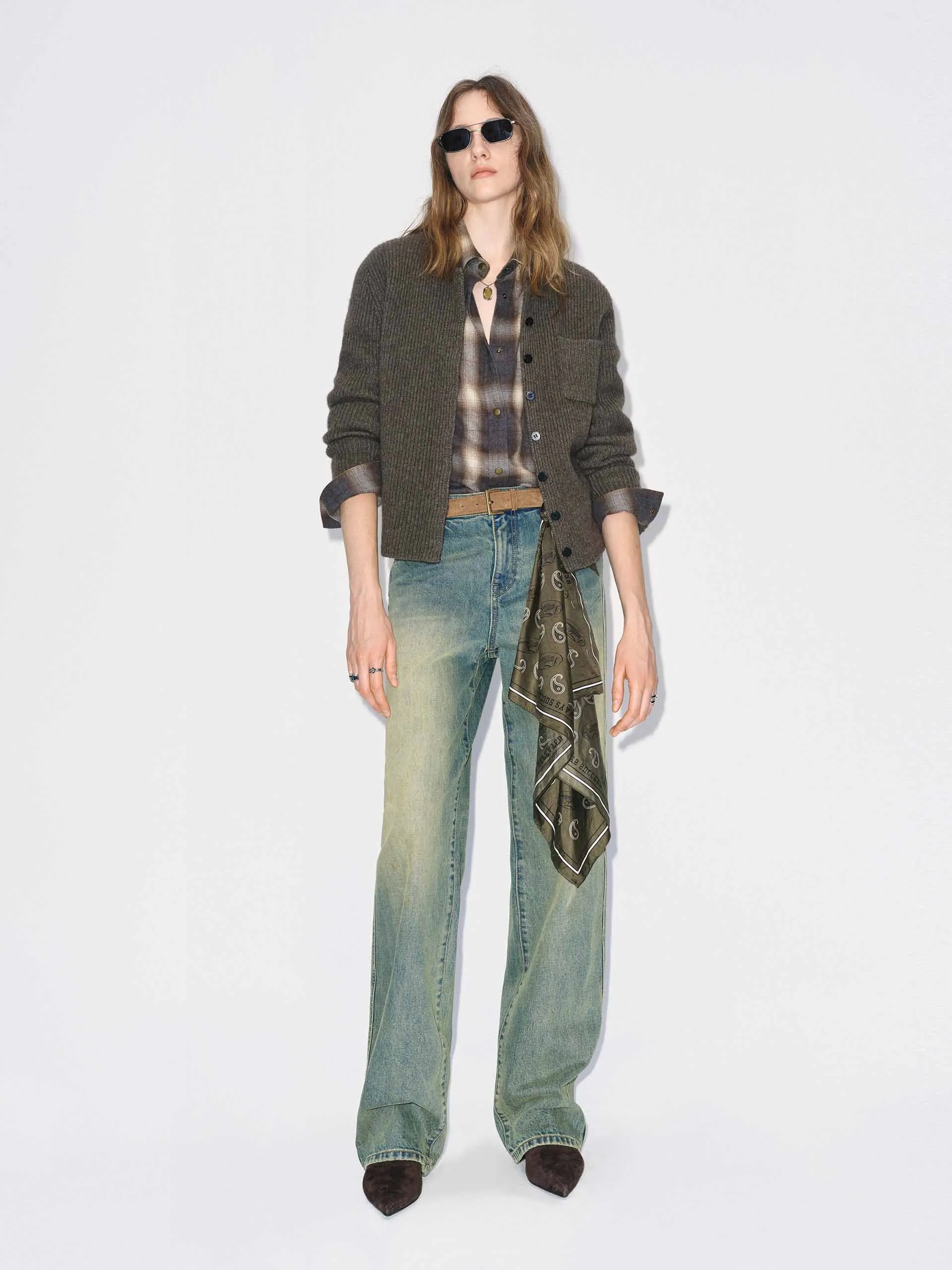 Button Knitted Cardigan sold by Mo&Co product image thumbnail 2