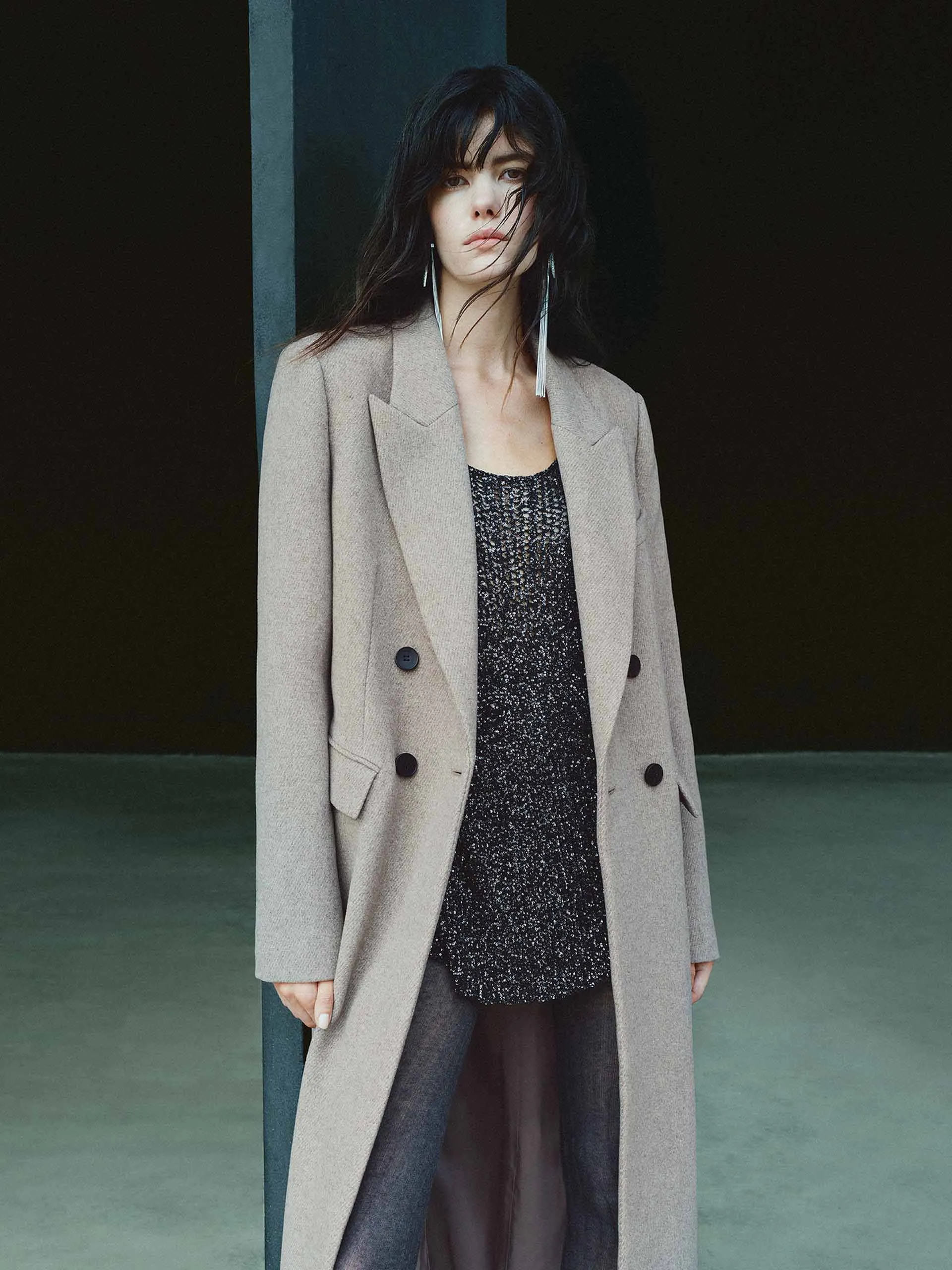 Longline Blazer Overcoat sold by Mo&Co product image thumbnail 3