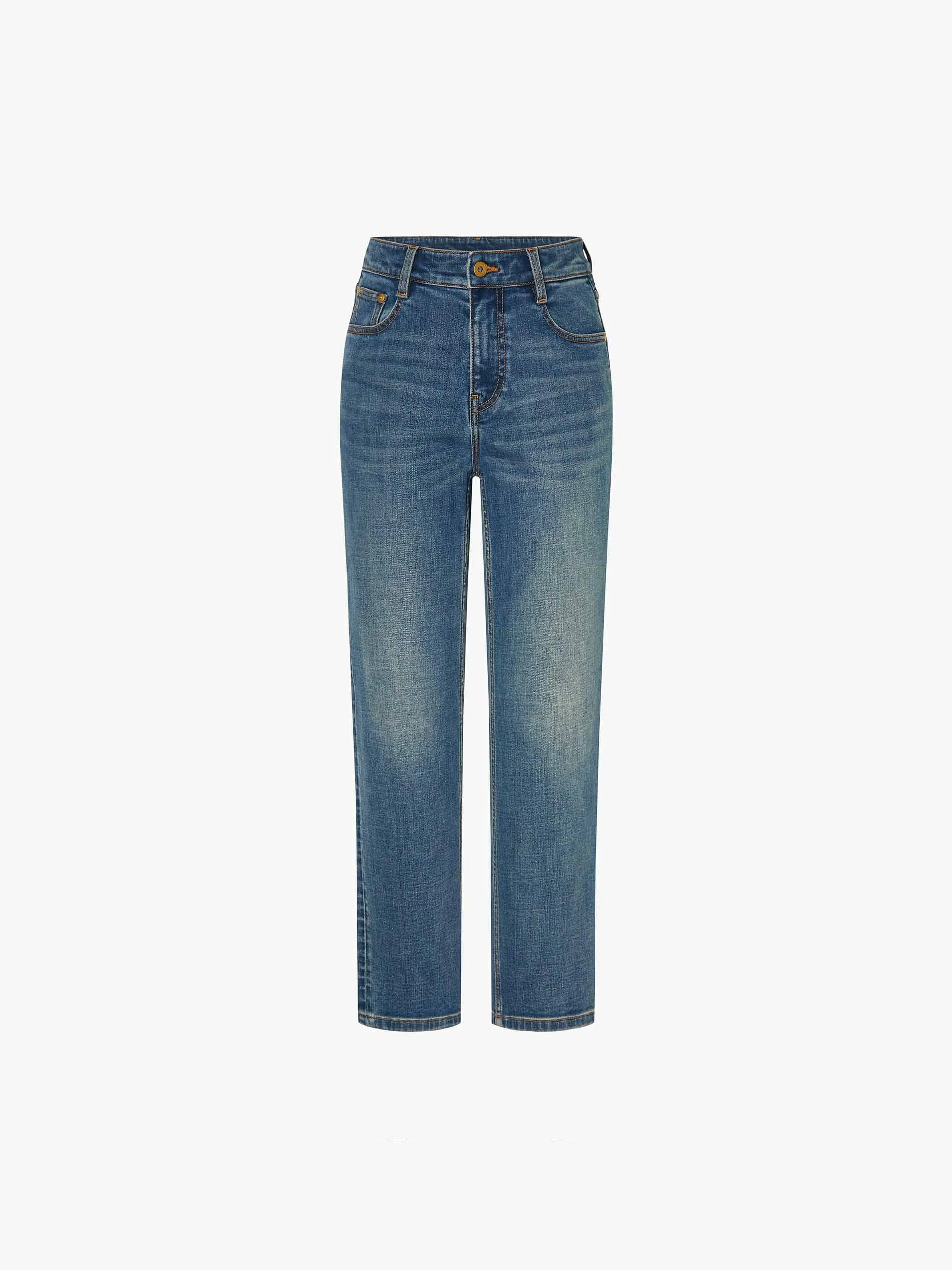Ankle Length Tapered Jeans sold by Mo&Co product image thumbnail 5