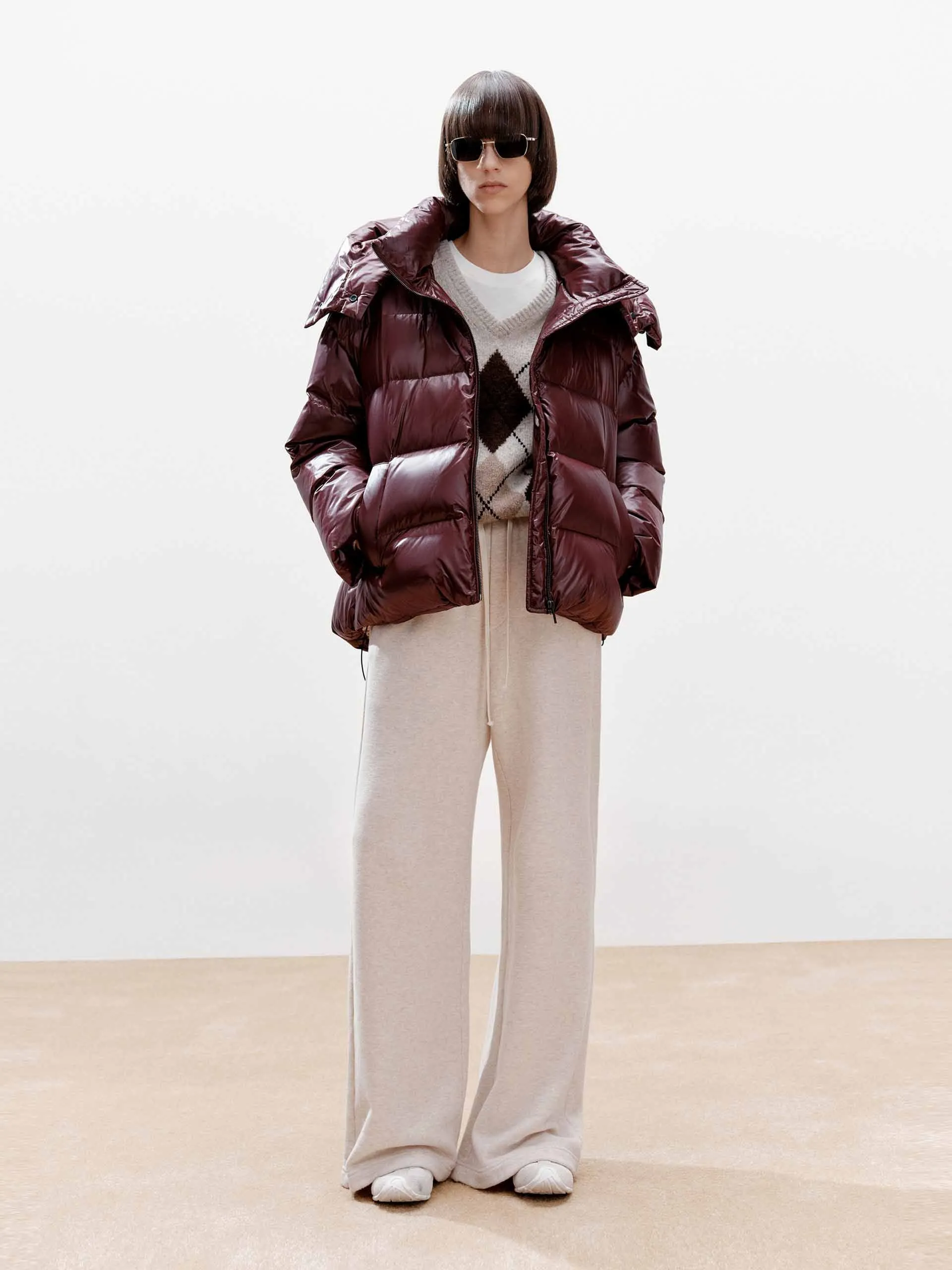 Hooded Puffy Down Jacket sold by Mo&Co product image thumbnail 2