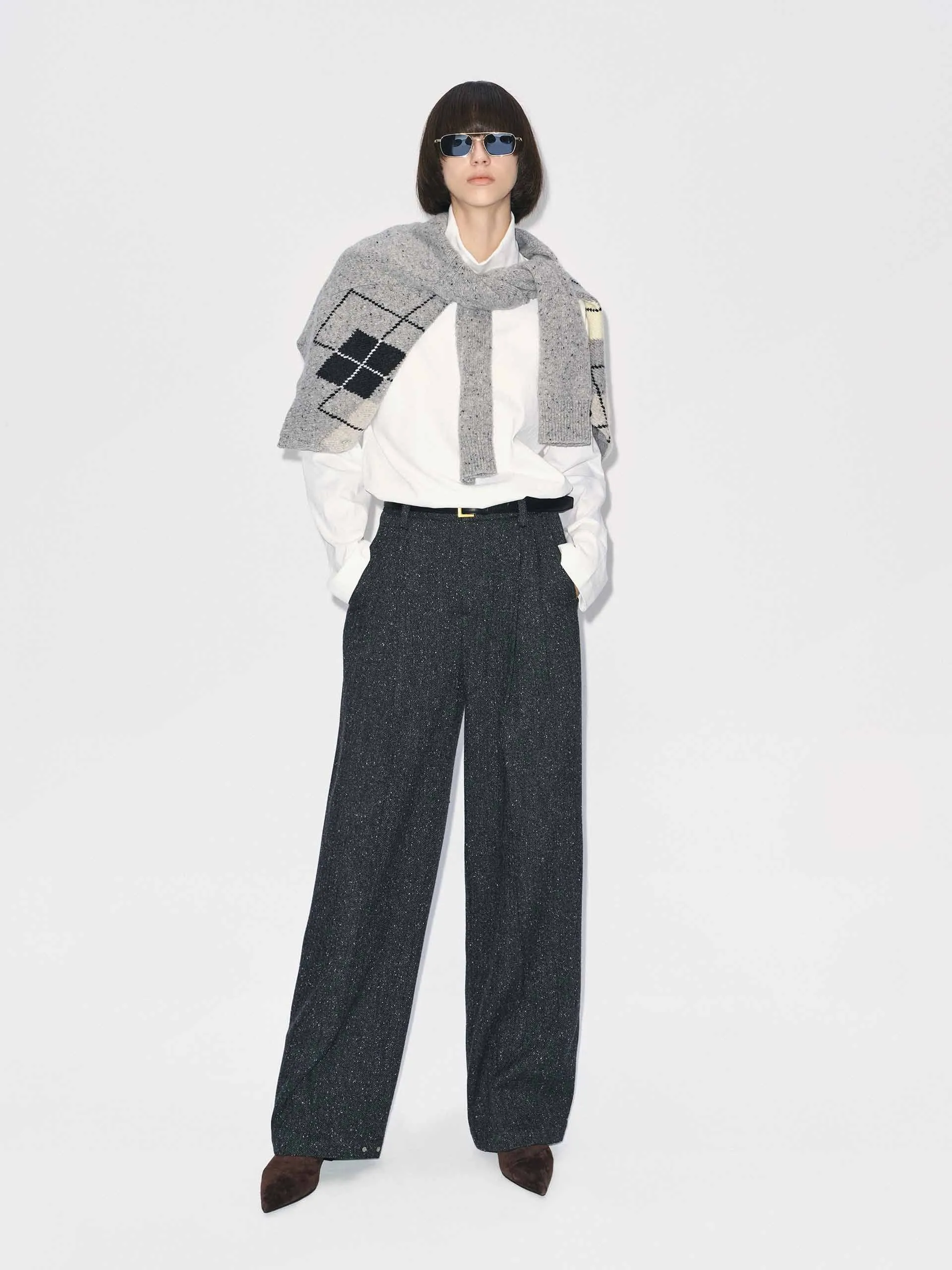 Turtleneck Pure Cotton T-shirt sold by Mo&Co product image thumbnail 2