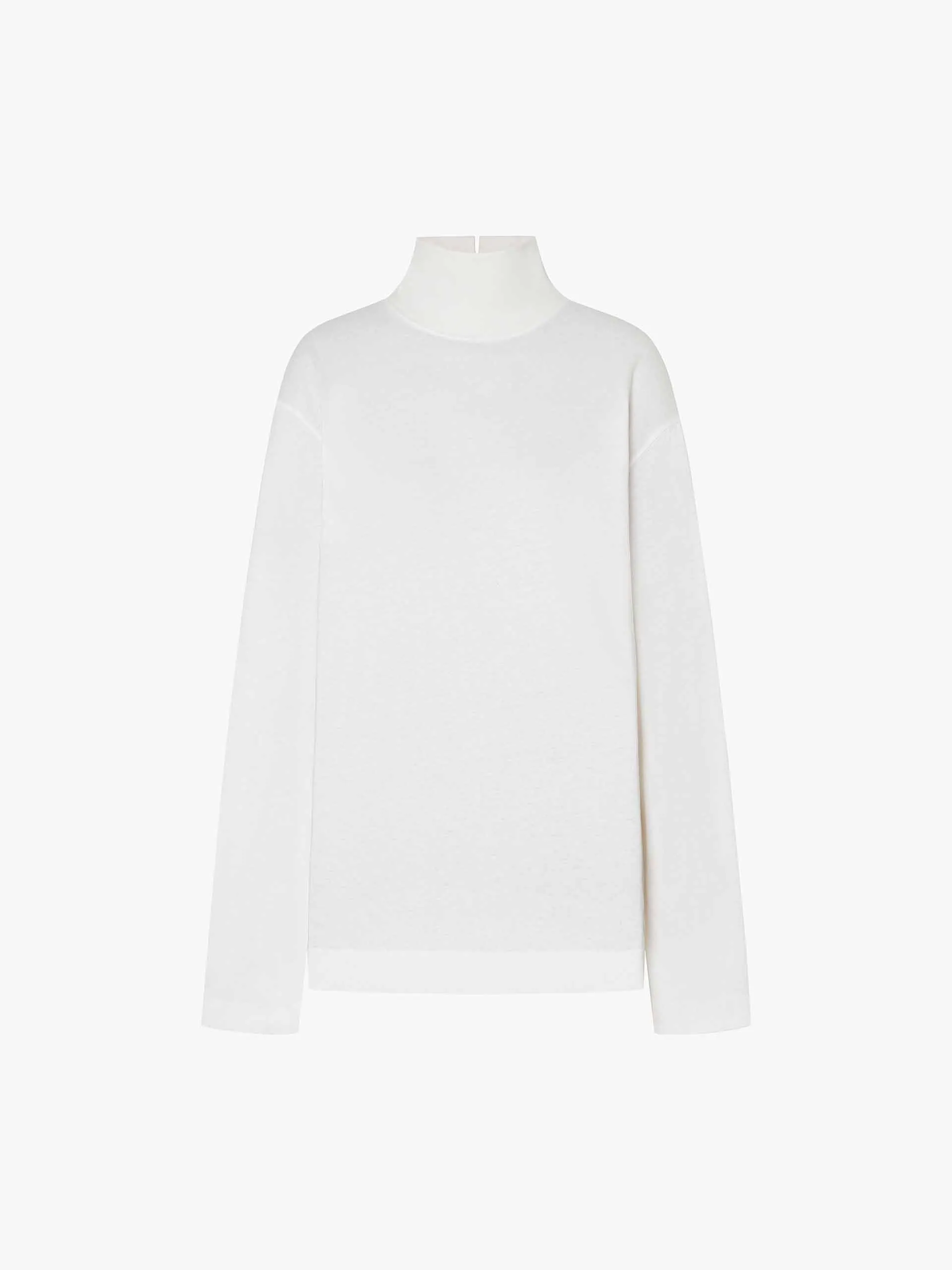 Turtleneck Pure Cotton T-shirt sold by Mo&Co product image thumbnail 5