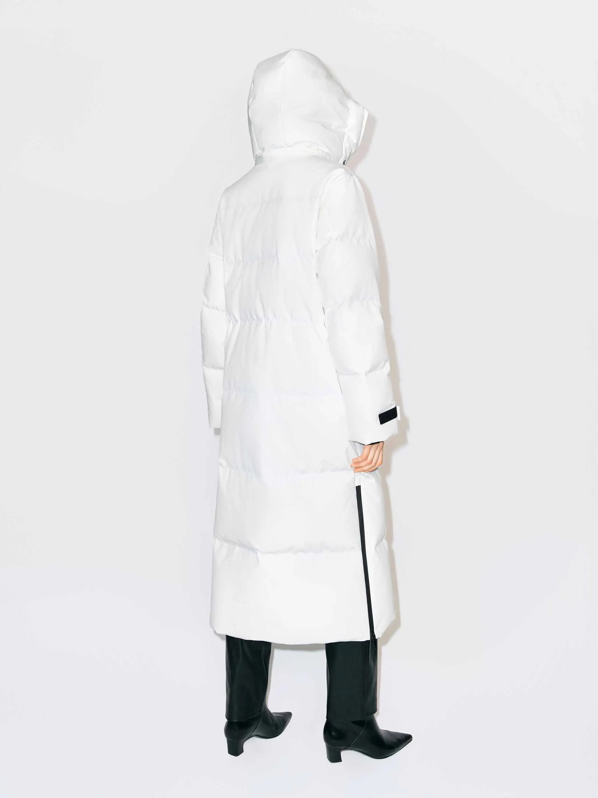 Hooded Quilted Down Coat sold by Mo&Co product image thumbnail 4