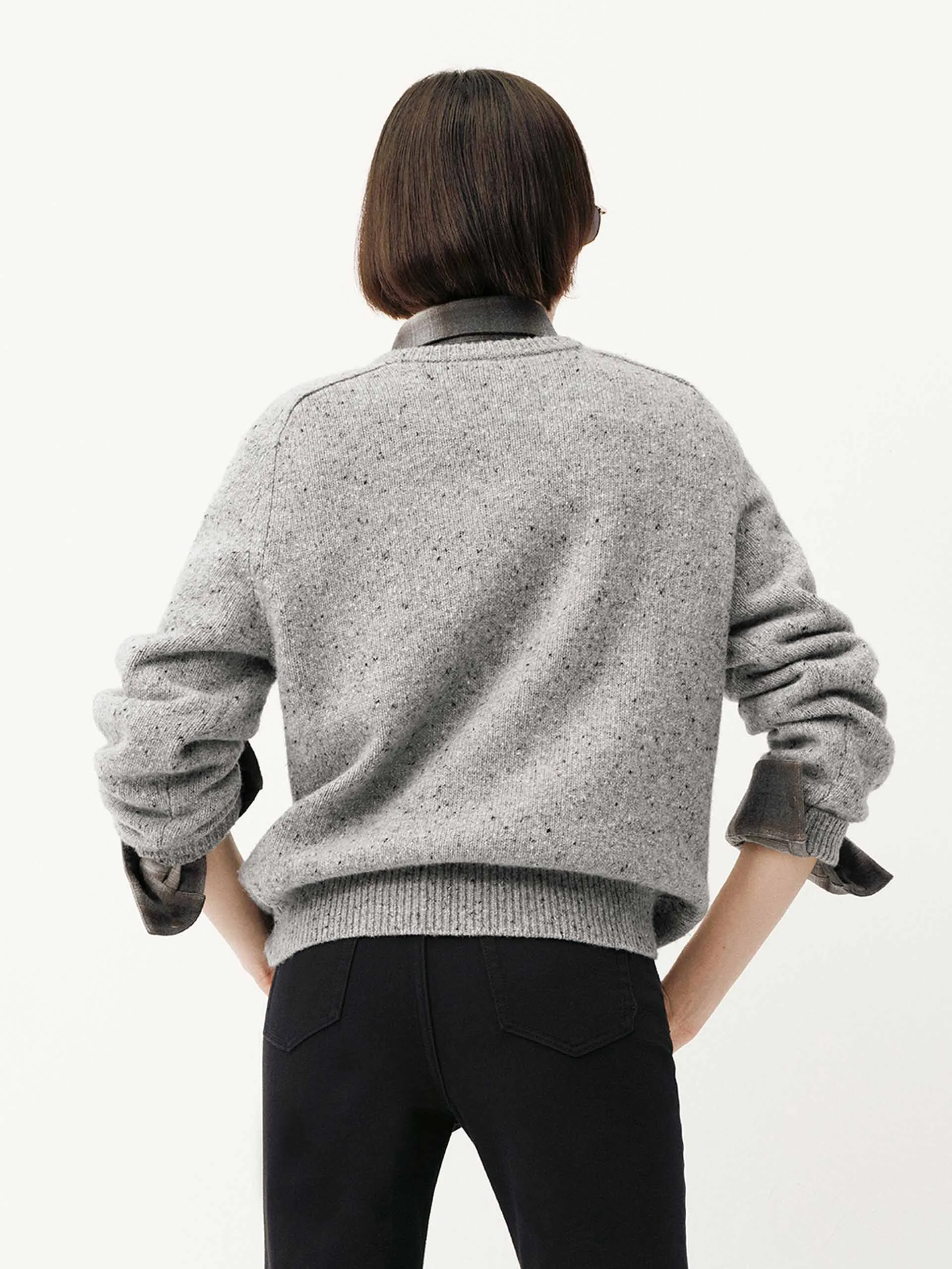 Argyle V-neck Sweater sold by Mo&Co product image thumbnail 3