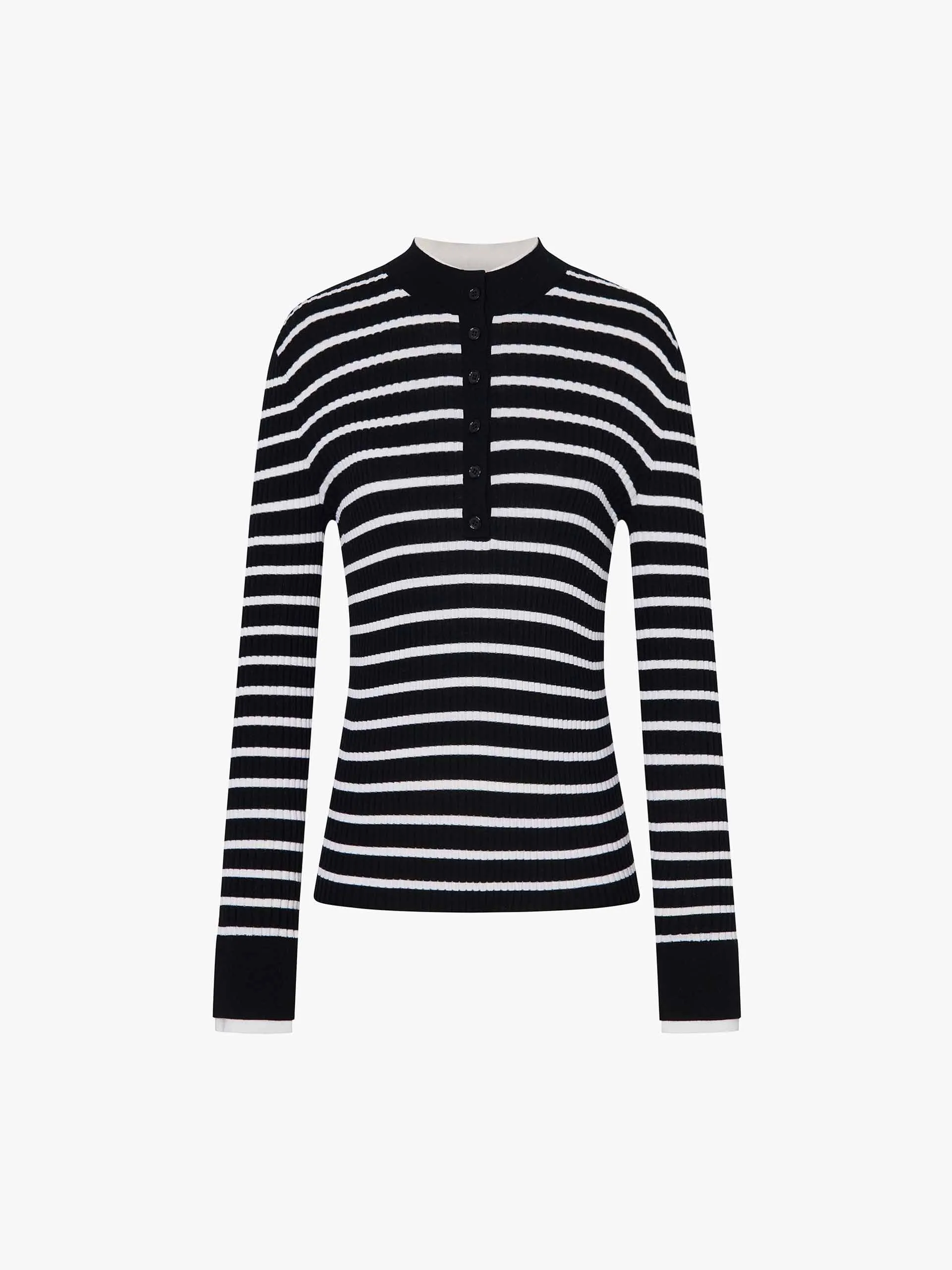 Merino Wool Ribbed Sweater sold by Mo&Co product image thumbnail 5