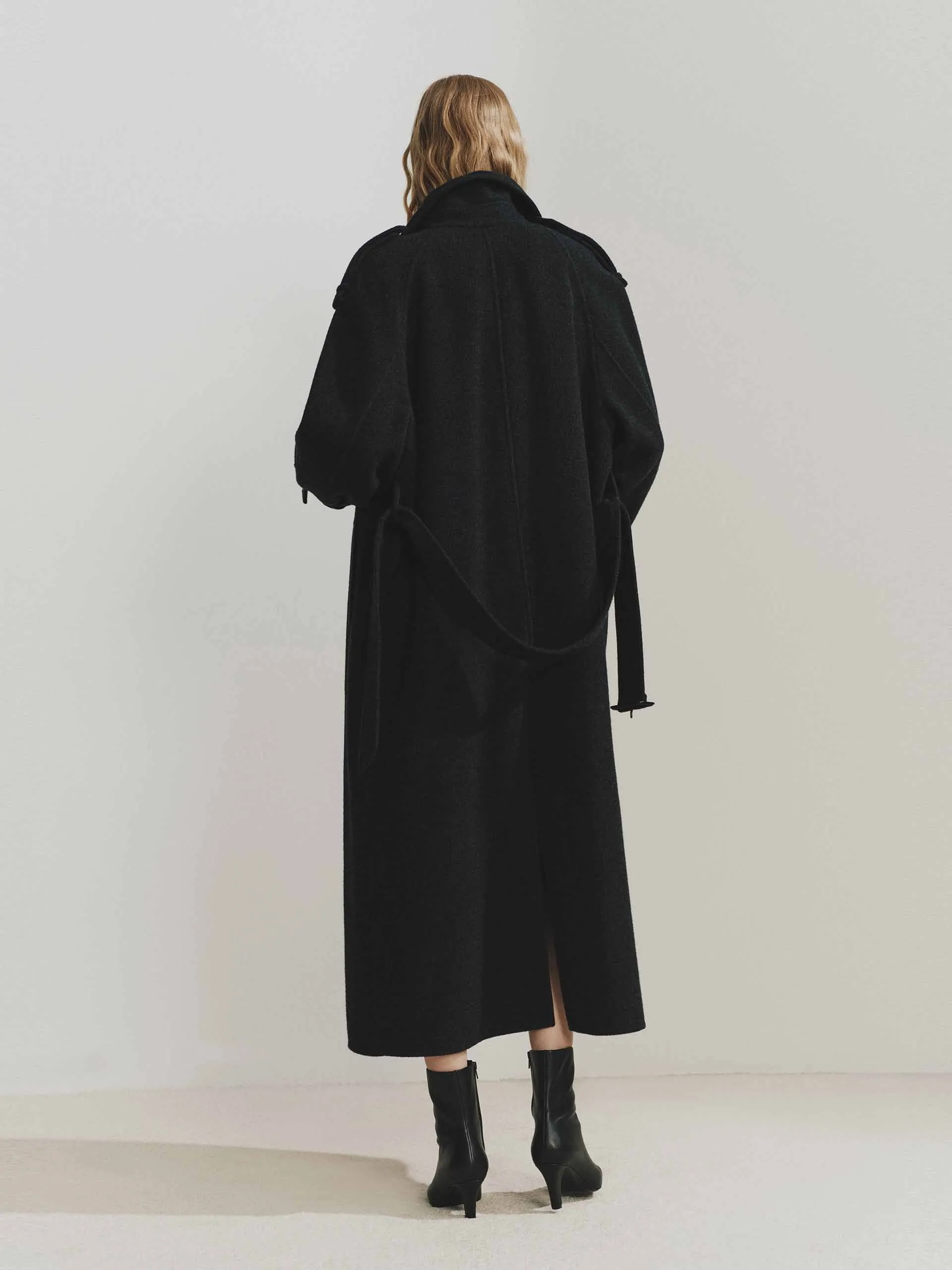 Include Belt Longline Coat sold by Mo&Co product image thumbnail 3