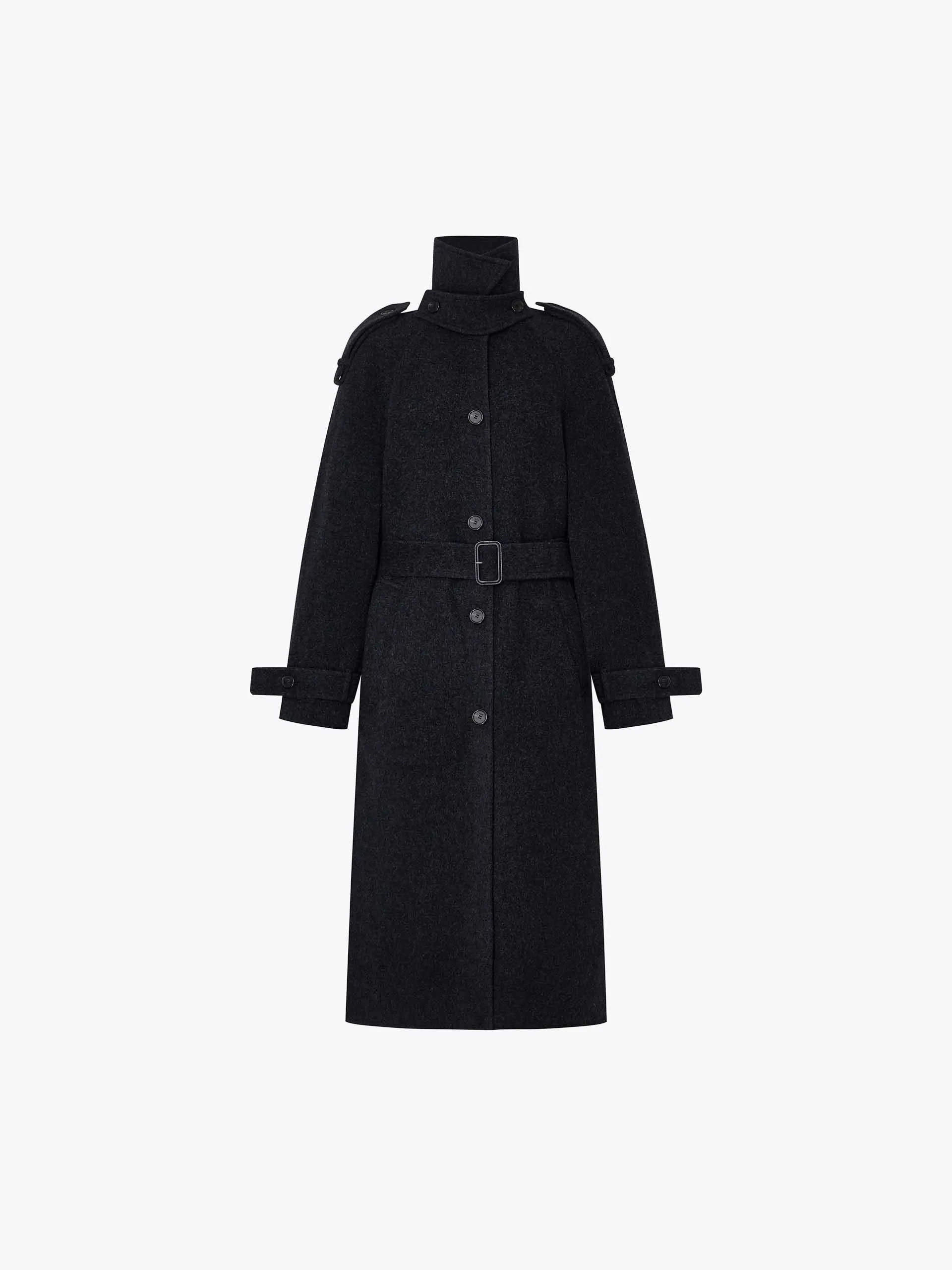 Include Belt Longline Coat sold by Mo&Co product image thumbnail 5