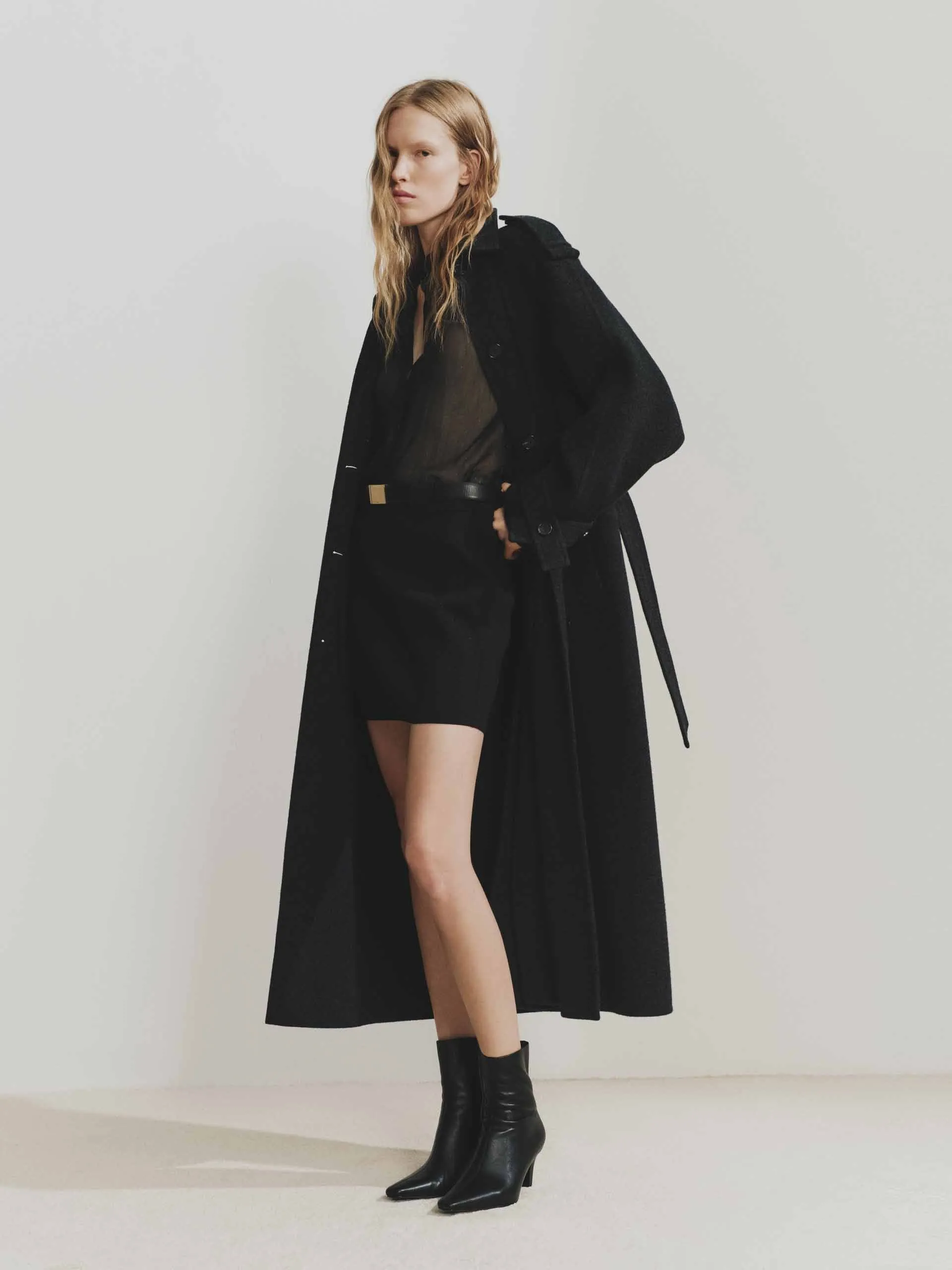 Include Belt Longline Coat sold by Mo&Co product image thumbnail 2