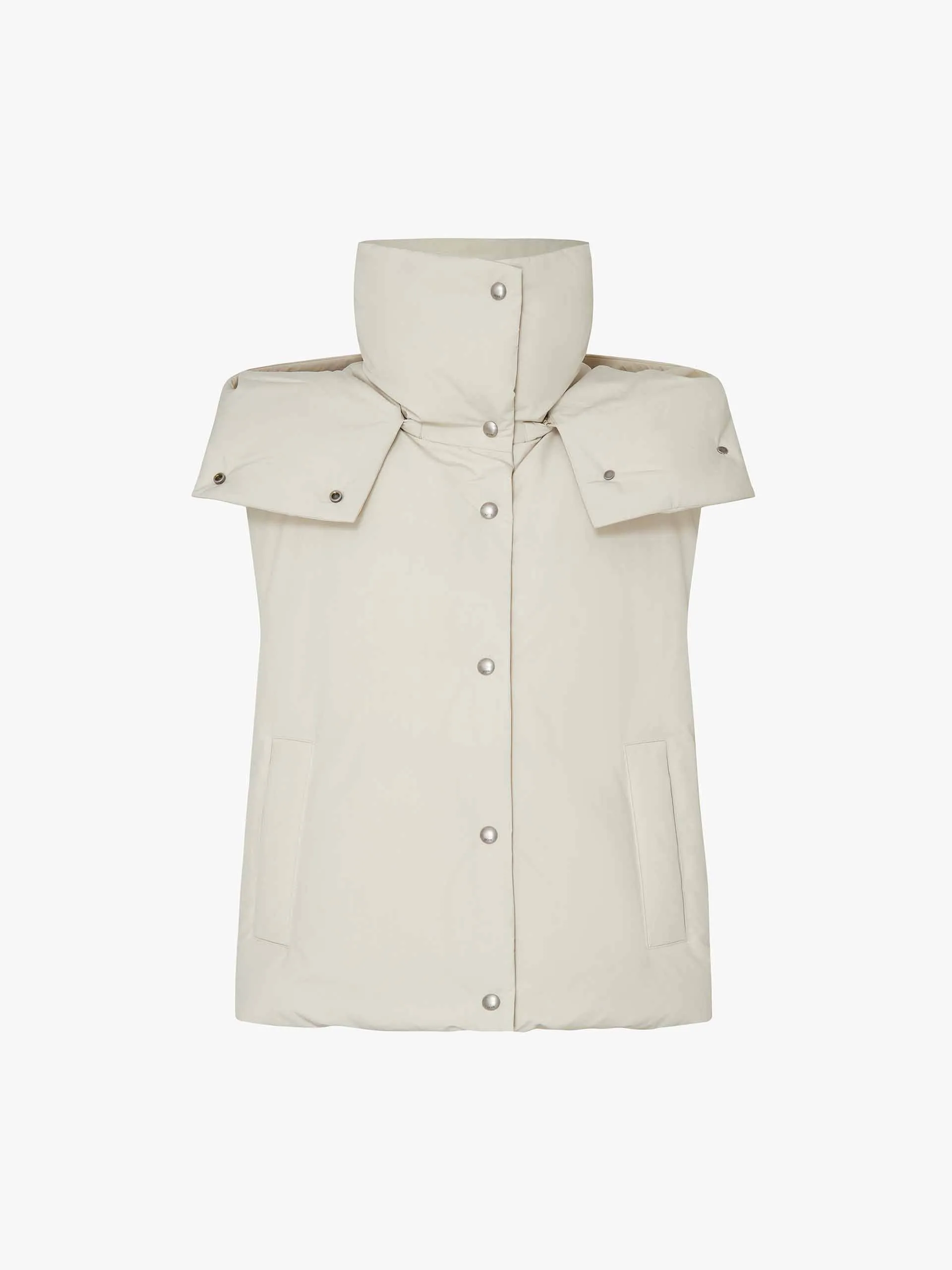 Sleeveless Hooded Down Jacket sold by Mo&Co product image thumbnail 5