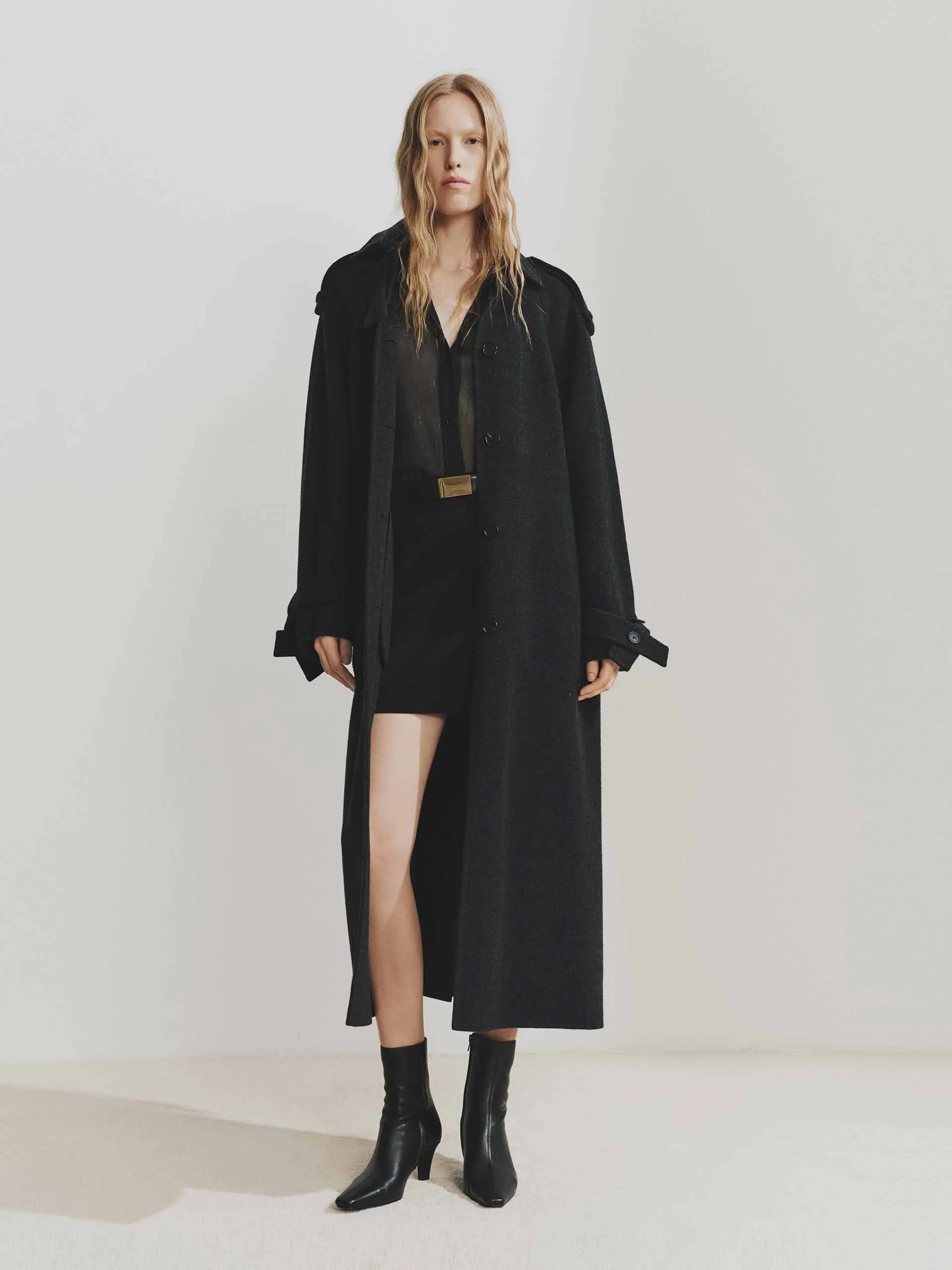 Lurex Detail Mini Skirt sold by Mo&Co product image thumbnail 2