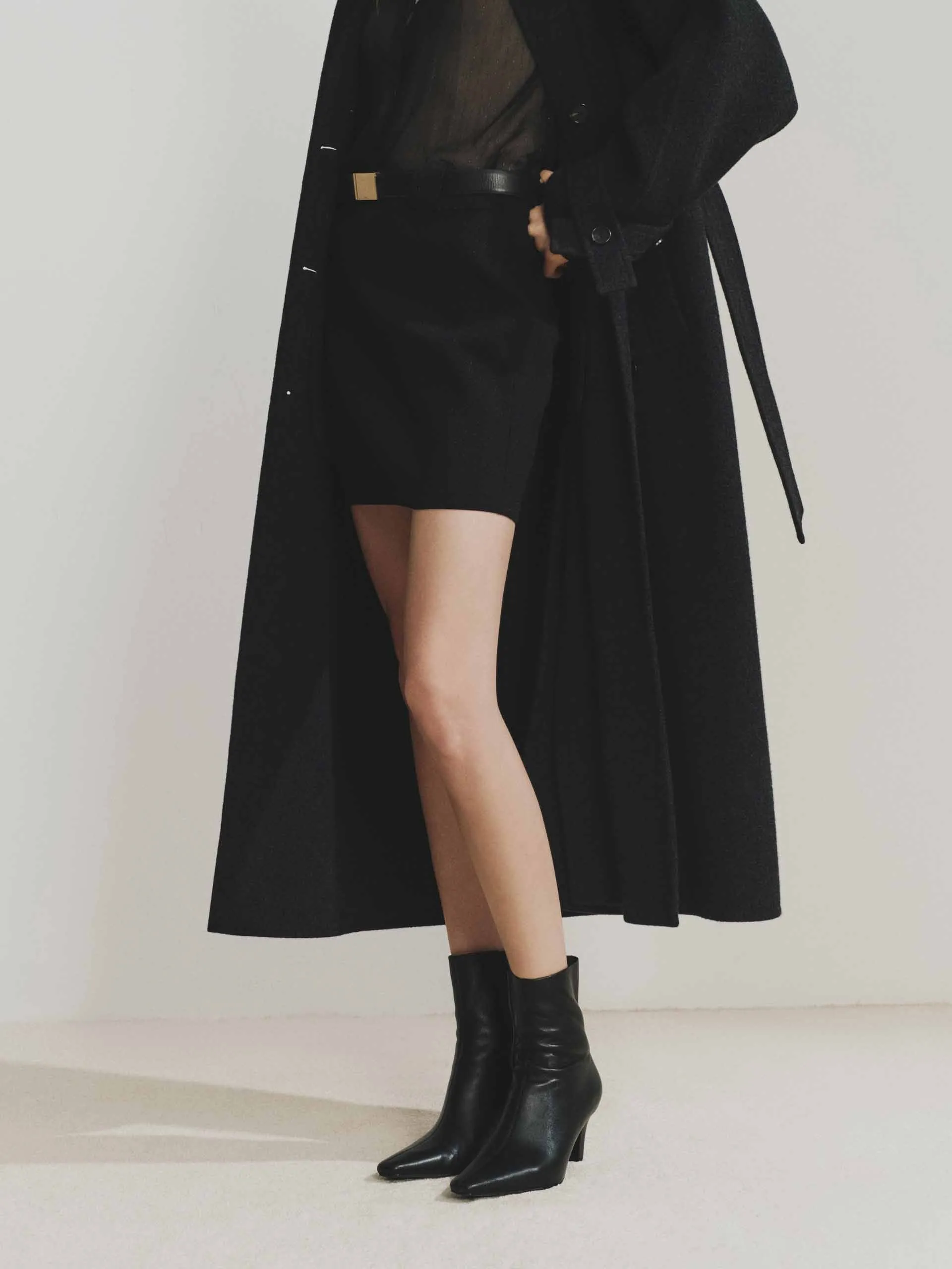 Lurex Detail Mini Skirt sold by Mo&Co product image thumbnail 3