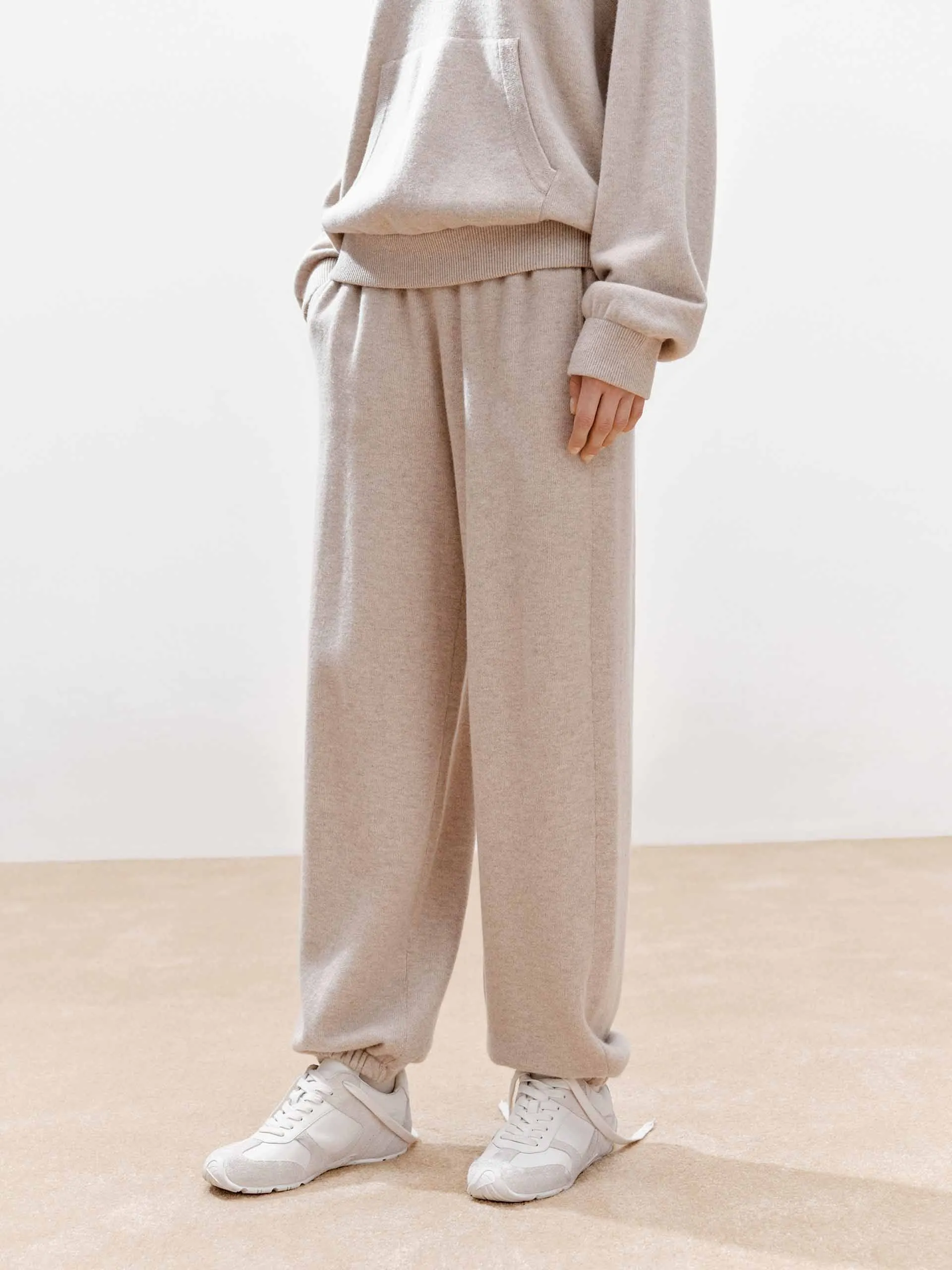 Elasticated Hem Wool Trousers sold by Mo&Co product image thumbnail 3