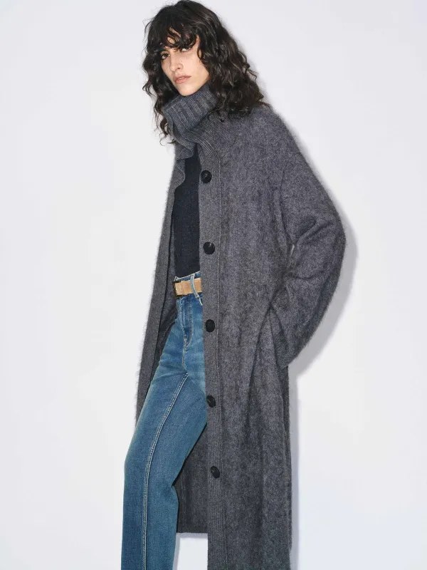 With Belt Long Cardigan sold by Mo&Co