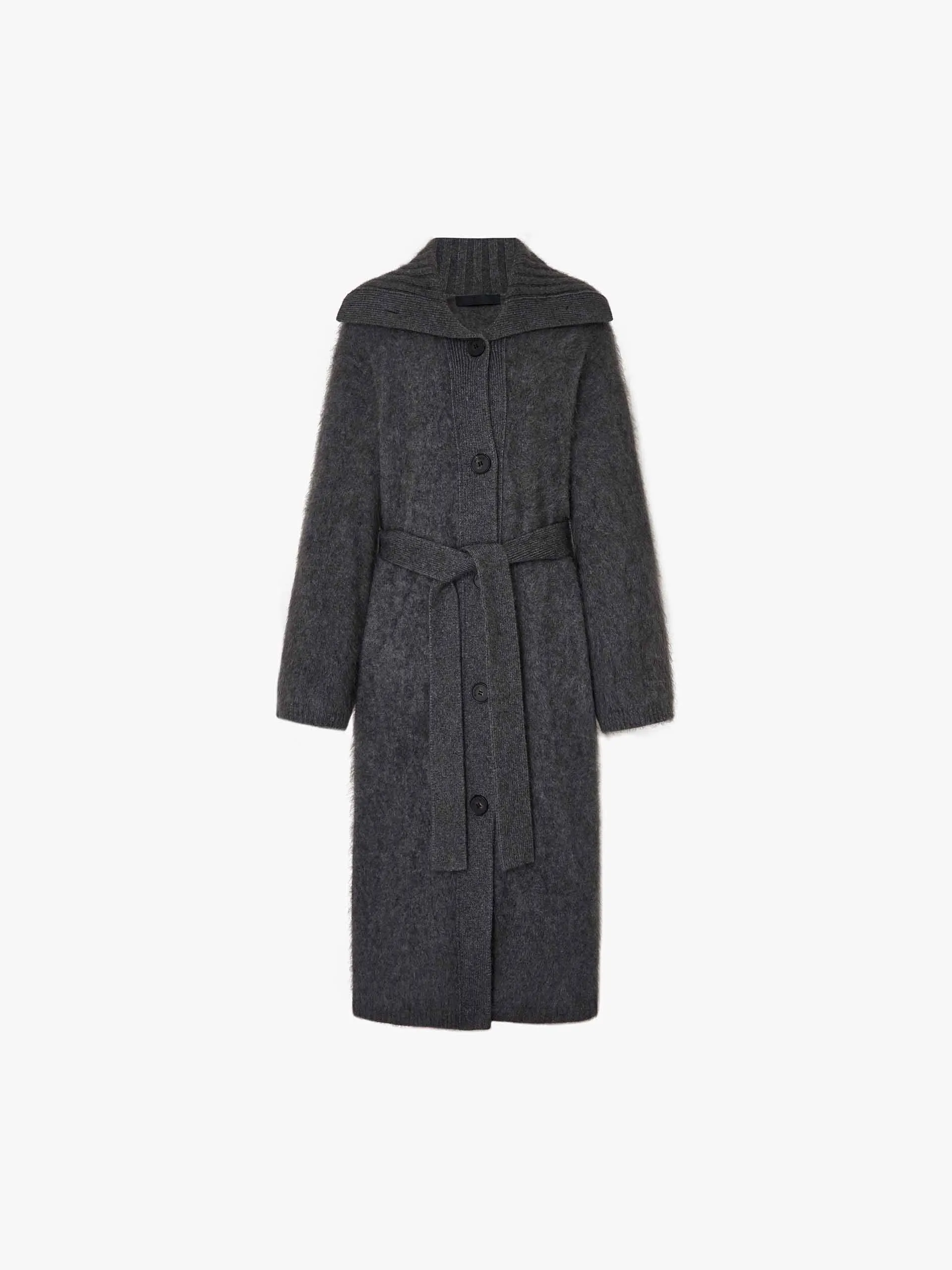 With Belt Long Cardigan sold by Mo&Co product image thumbnail 5