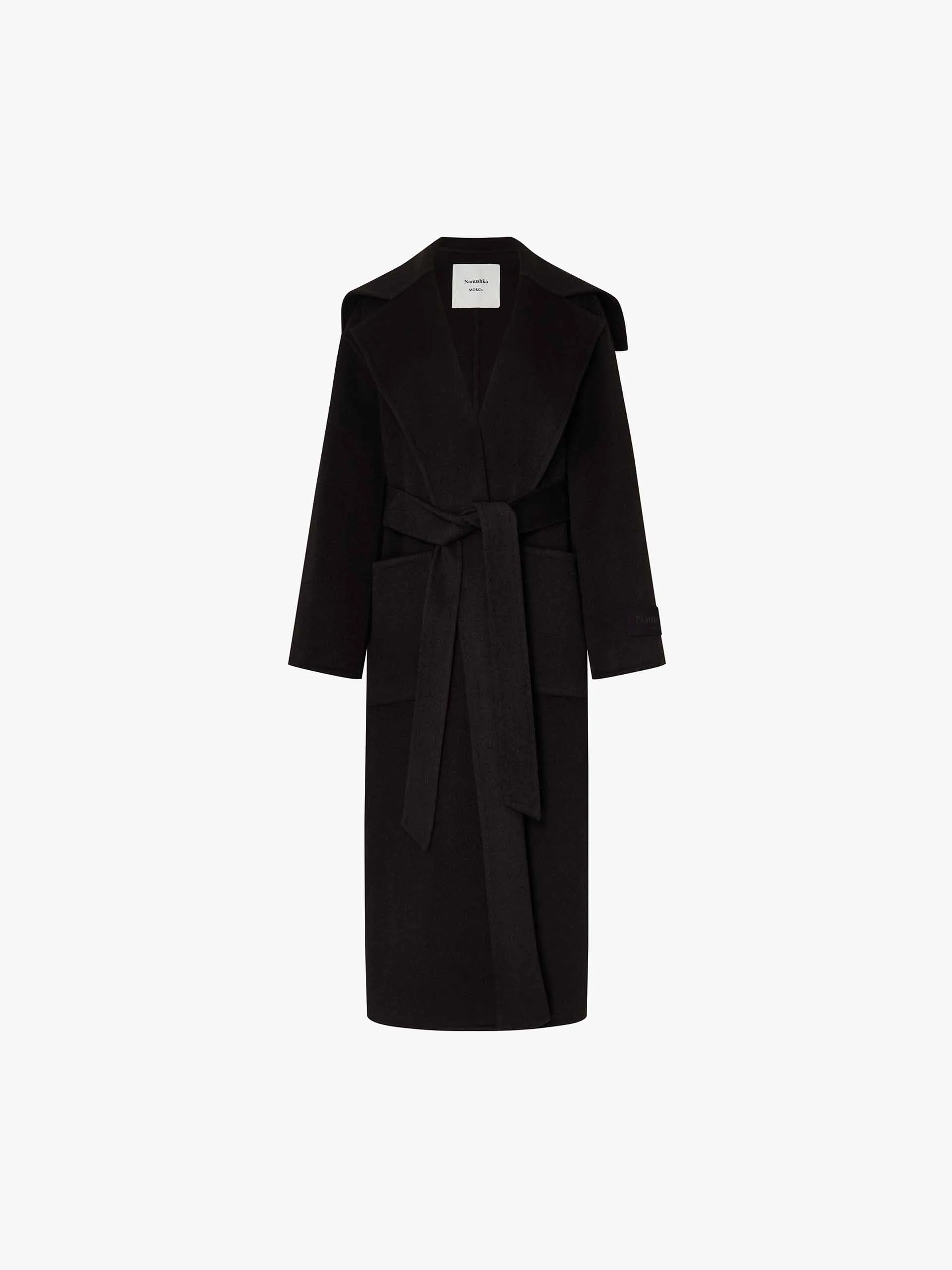 Naval Collar Belted Overcoat sold by Mo&Co product image thumbnail 5