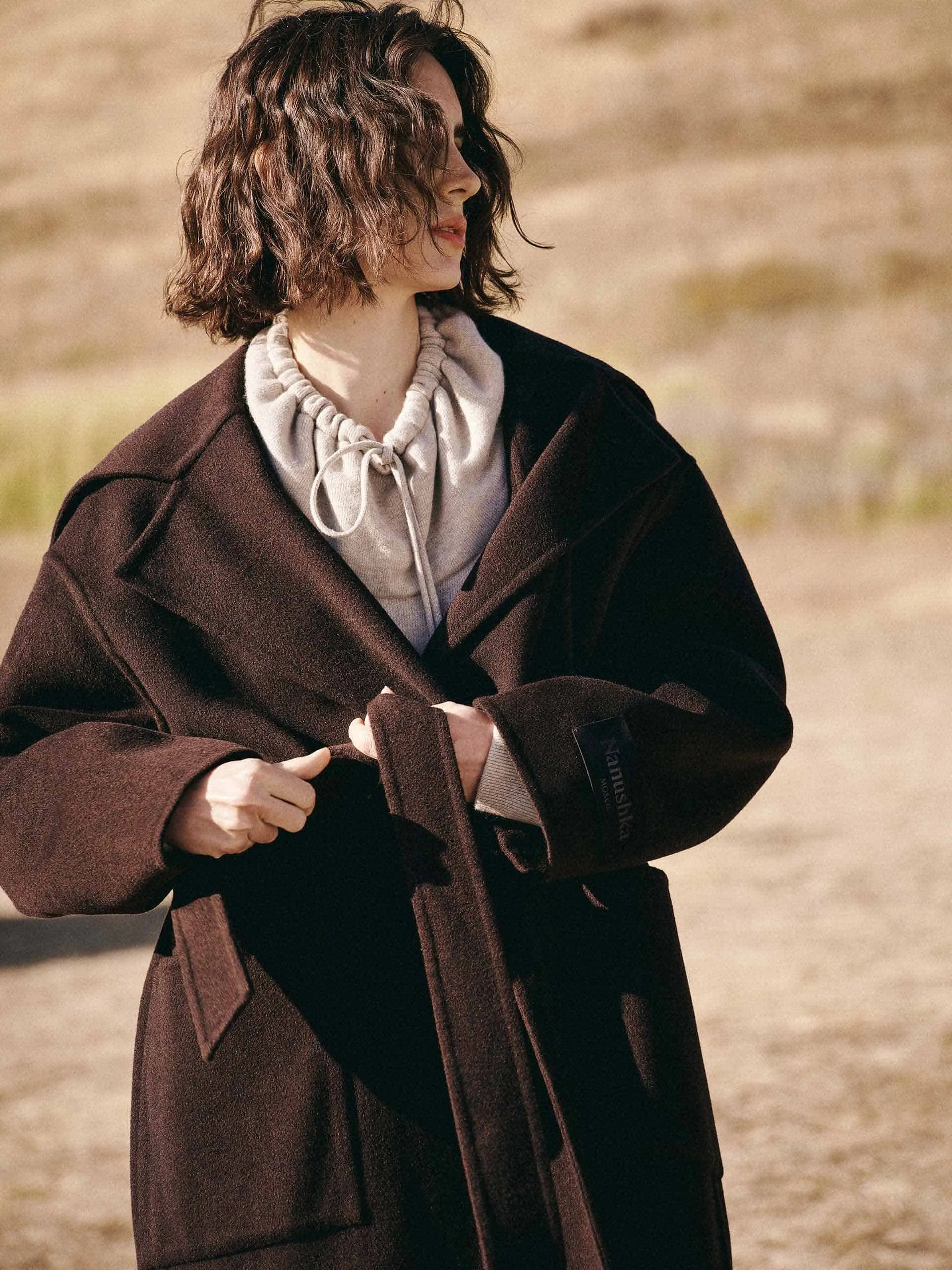 Naval Collar Belted Overcoat sold by Mo&Co product image thumbnail 2