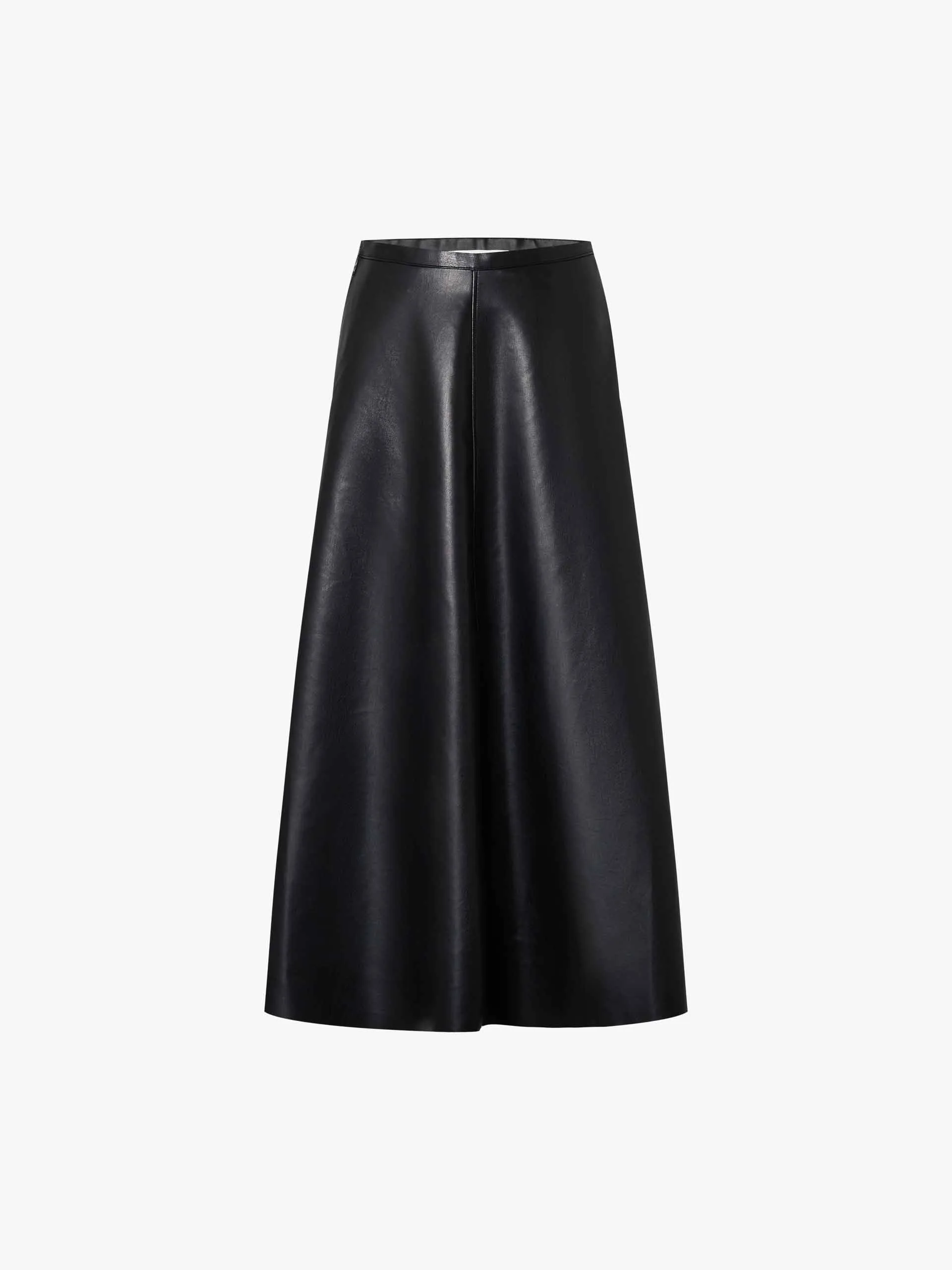 A-line PU Leather Skirt sold by Mo&Co product image thumbnail 5