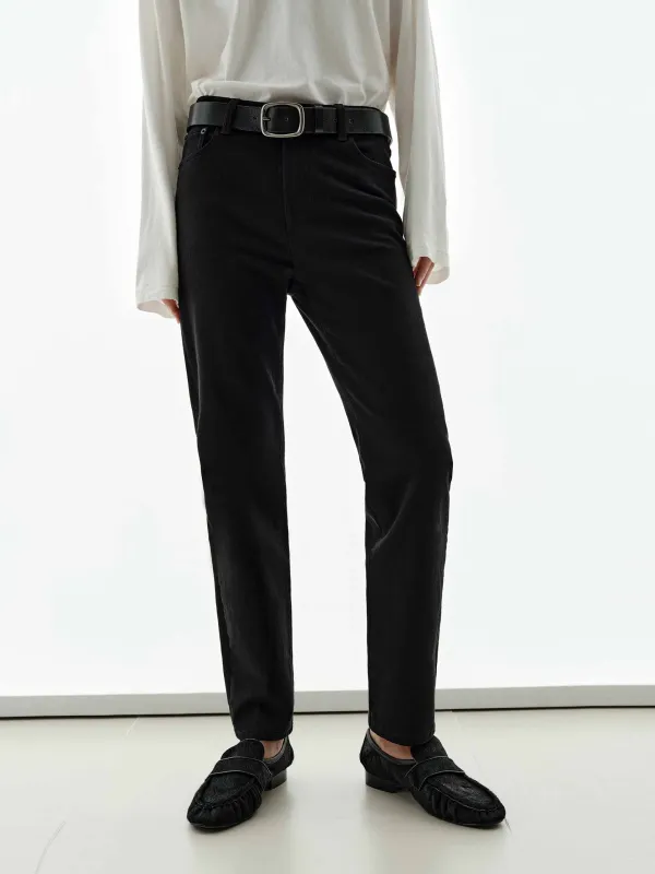 Cotton Blend Ankle Jeans sold by Mo&Co