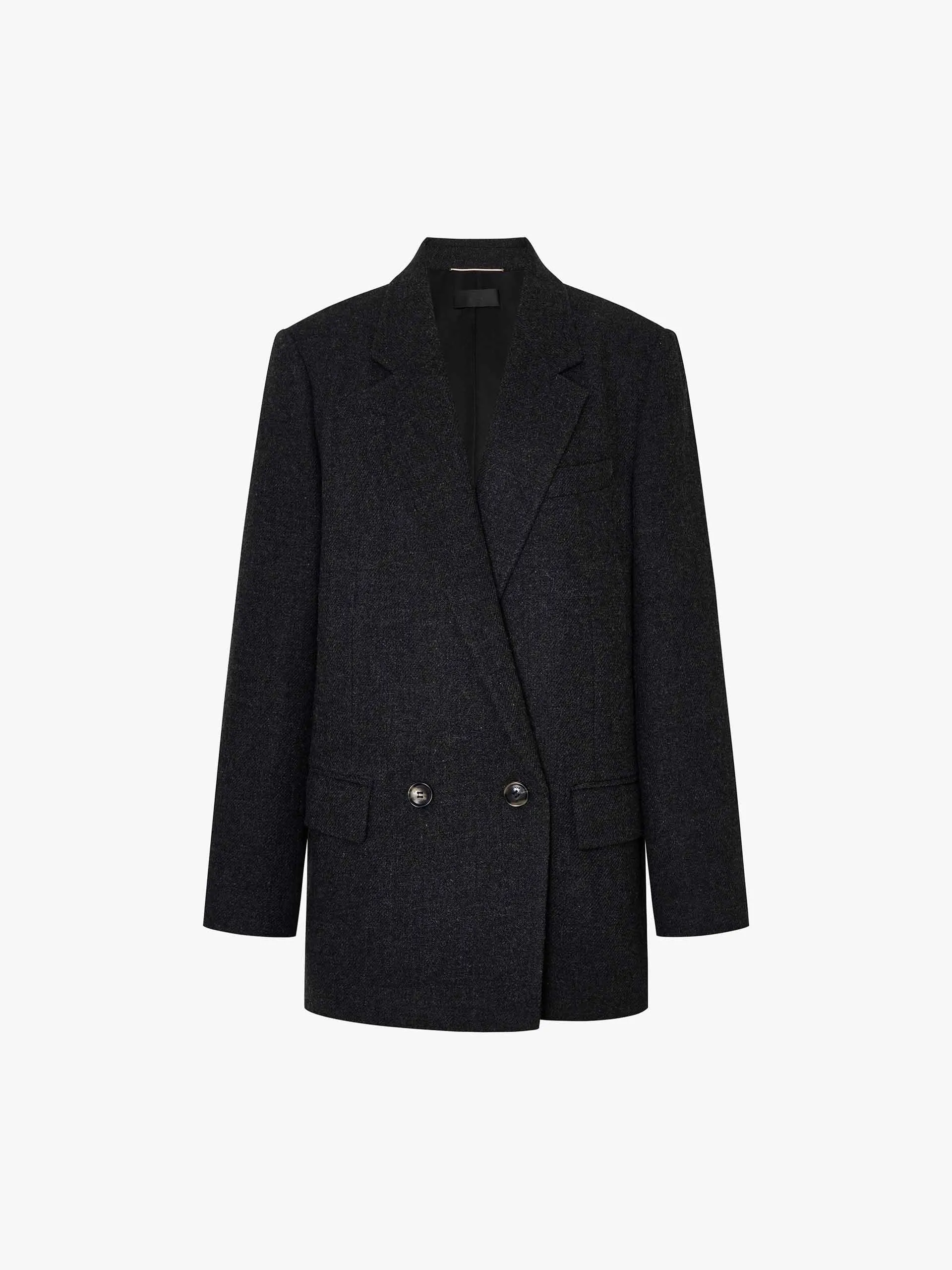 Peak Lapel Pure Wool Blazer sold by Mo&Co product image thumbnail 4