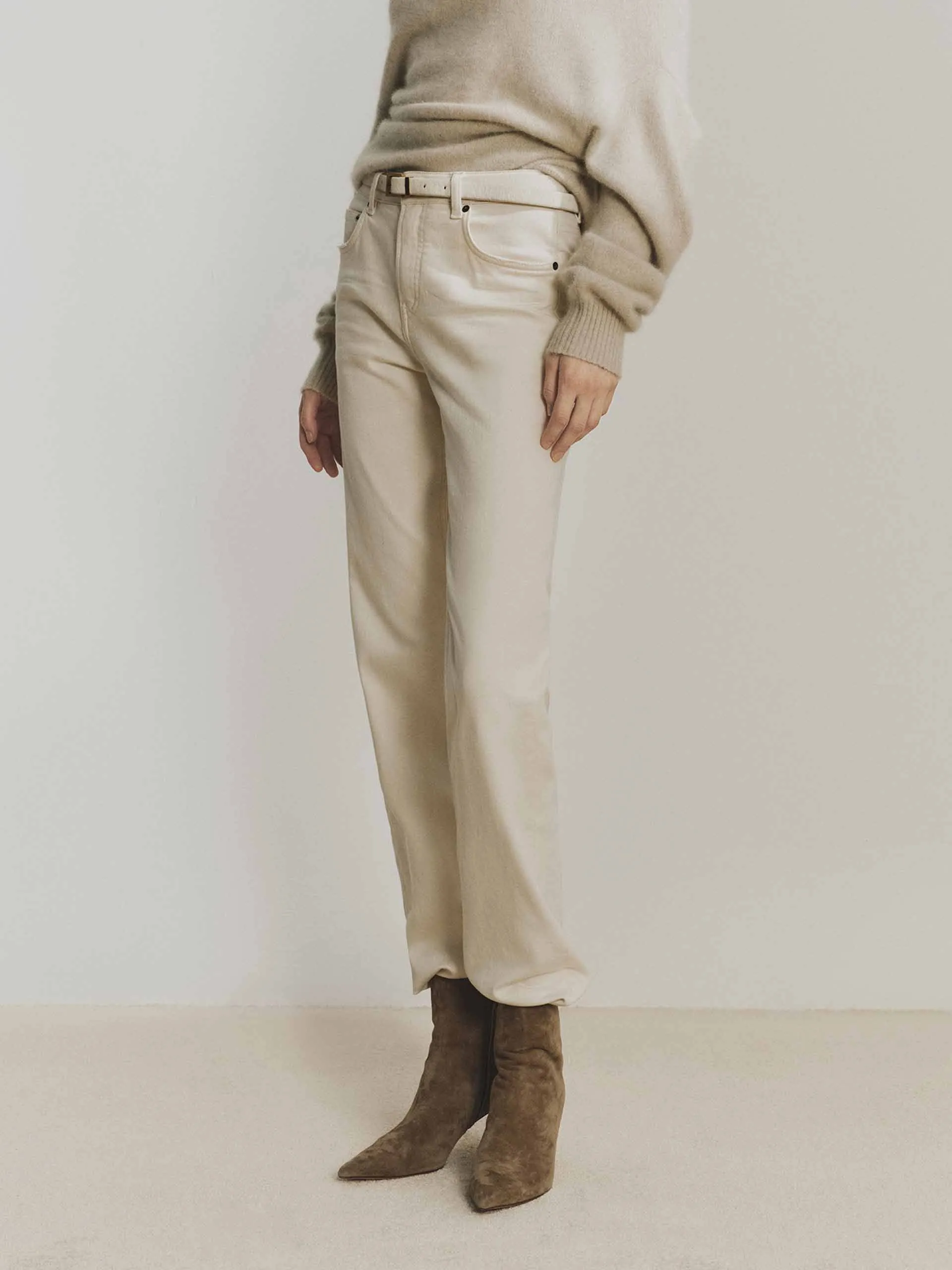 Comfy Stretchy Cotton Jeans sold by Mo&Co product image thumbnail 3