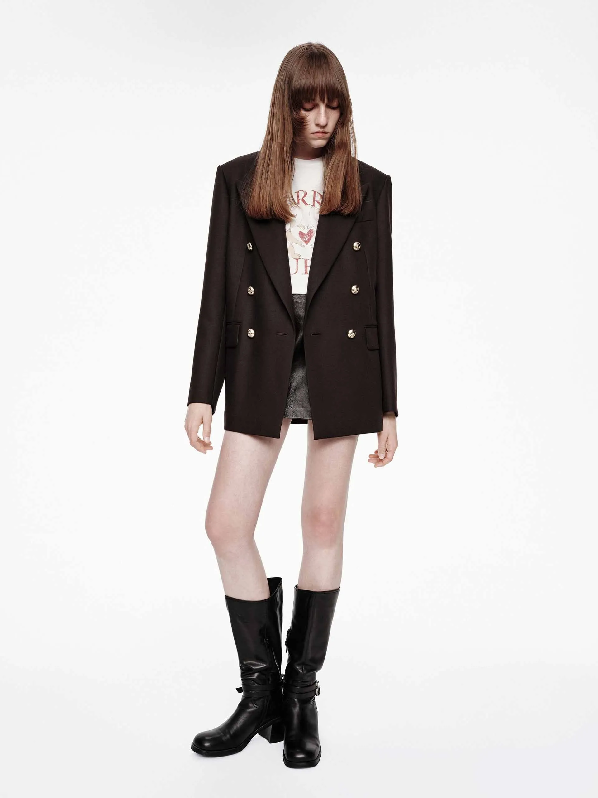 Metal Button Vintage Blazer sold by Mo&Co product image thumbnail 2