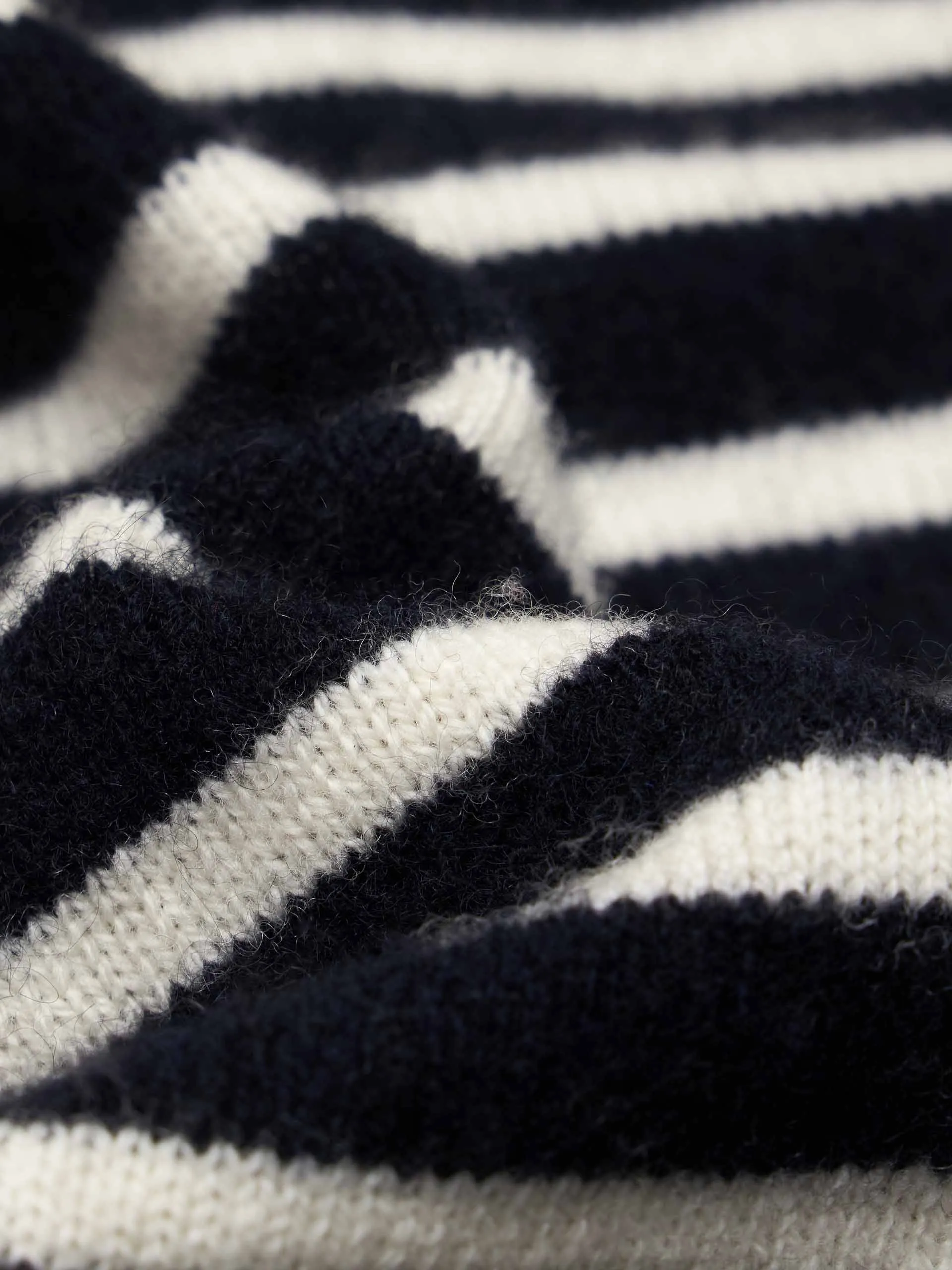 Wool Striped Knit Cardigan sold by Mo&Co product image thumbnail 4
