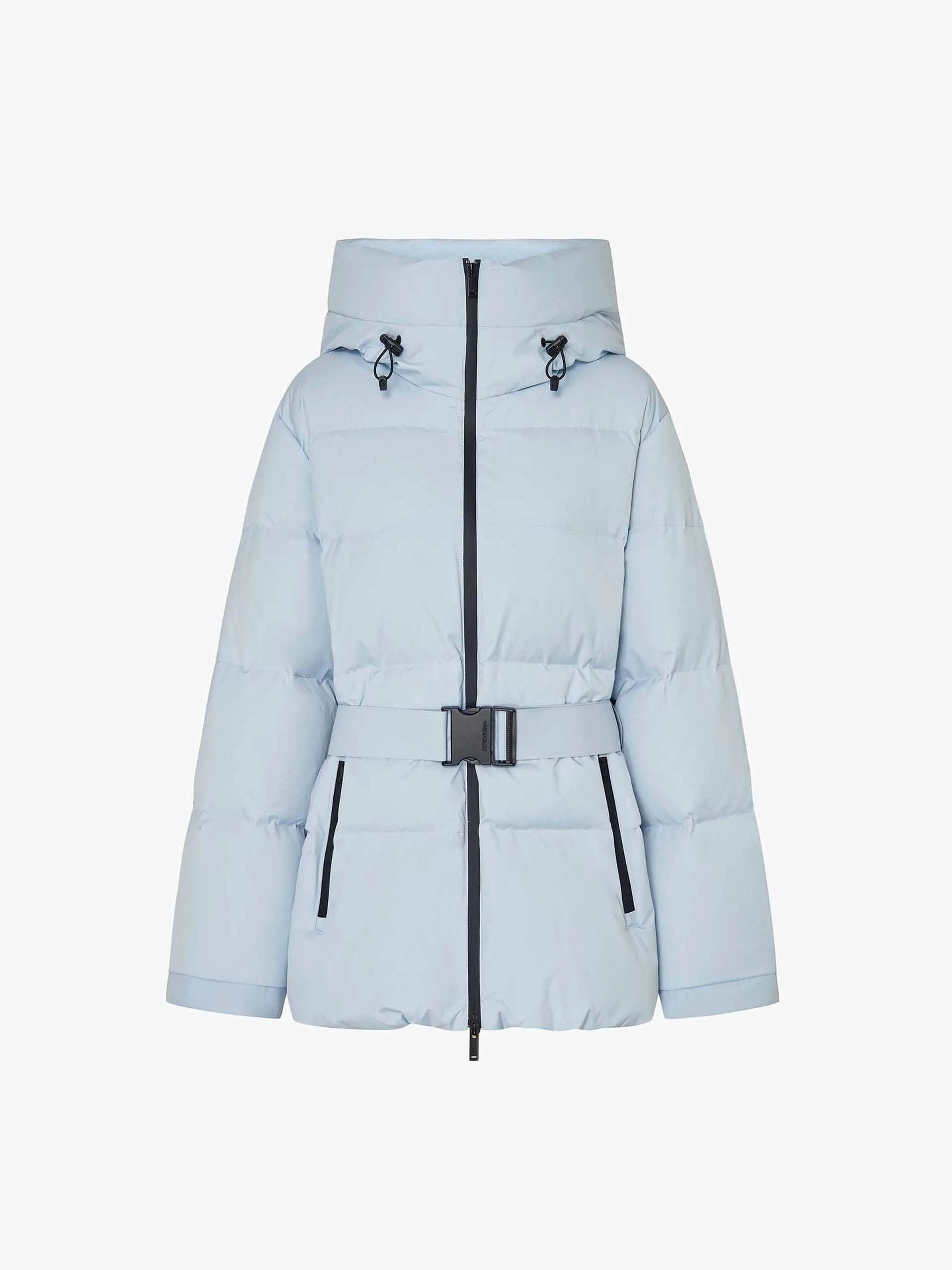 Hooded Down Jacket With Buckle sold by Mo&Co product image thumbnail 5