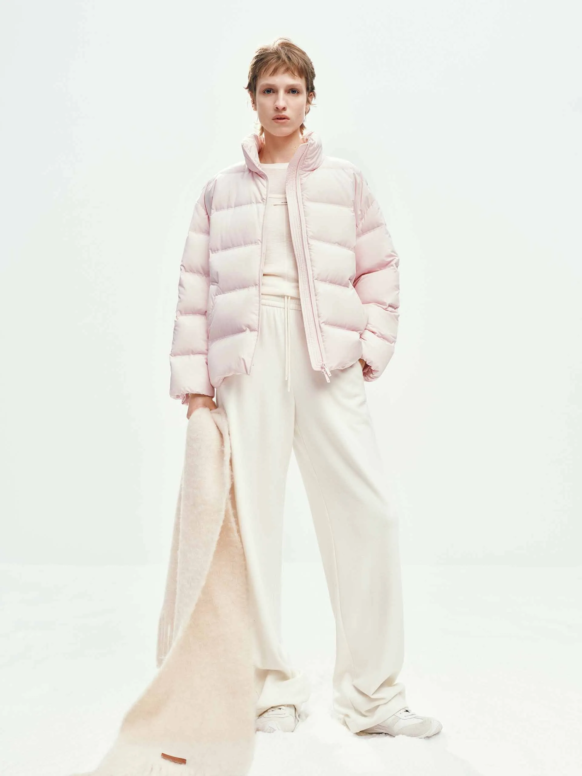 Two-way Zipper Down Jacket sold by Mo&Co product image thumbnail 2