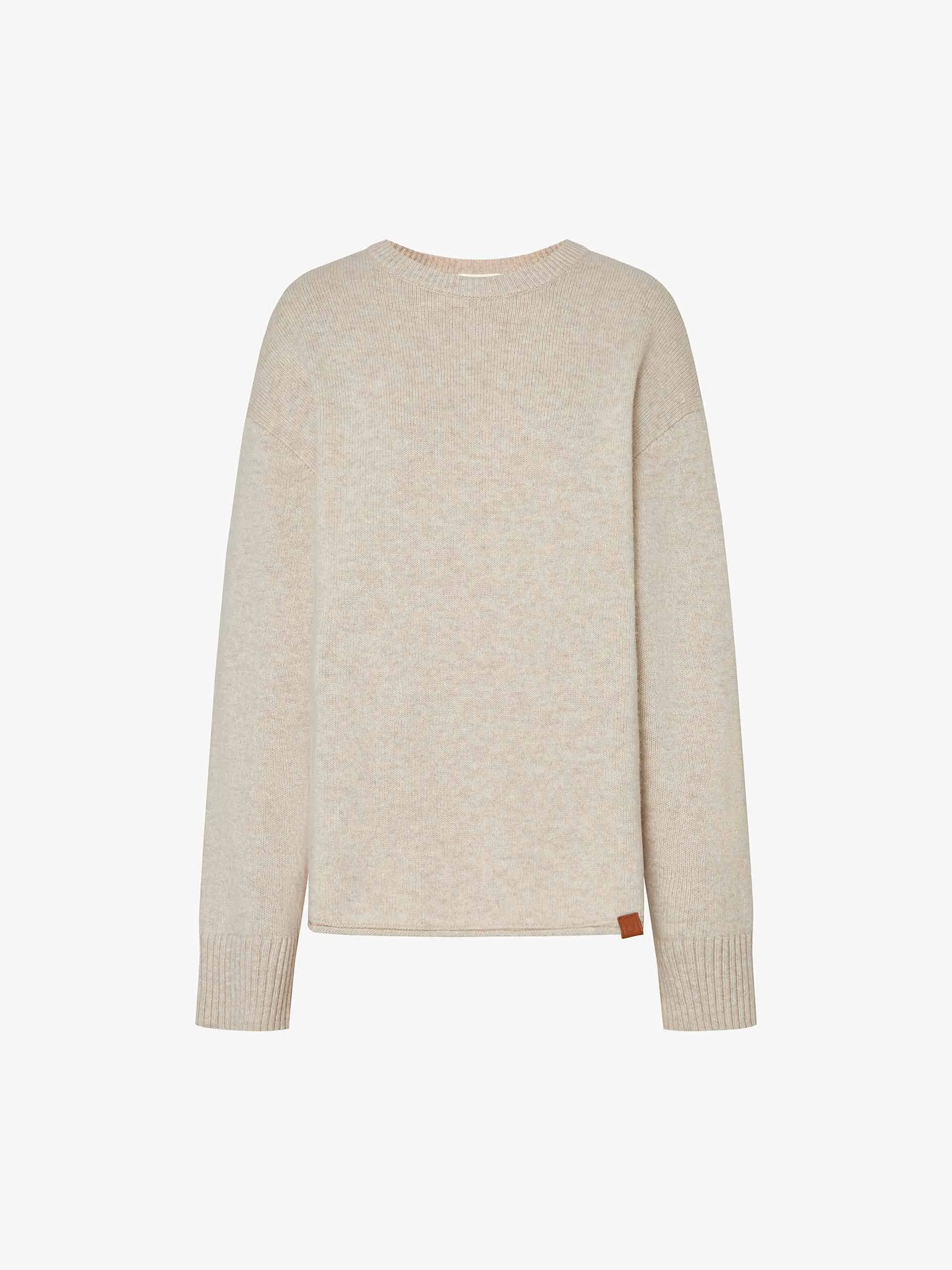 Wool Cashmere Relaxed Sweater sold by Mo&Co product image thumbnail 5
