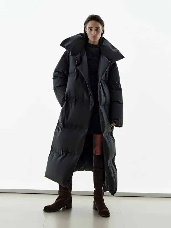 Include Belt Long Down Jacket sold by Mo&Co