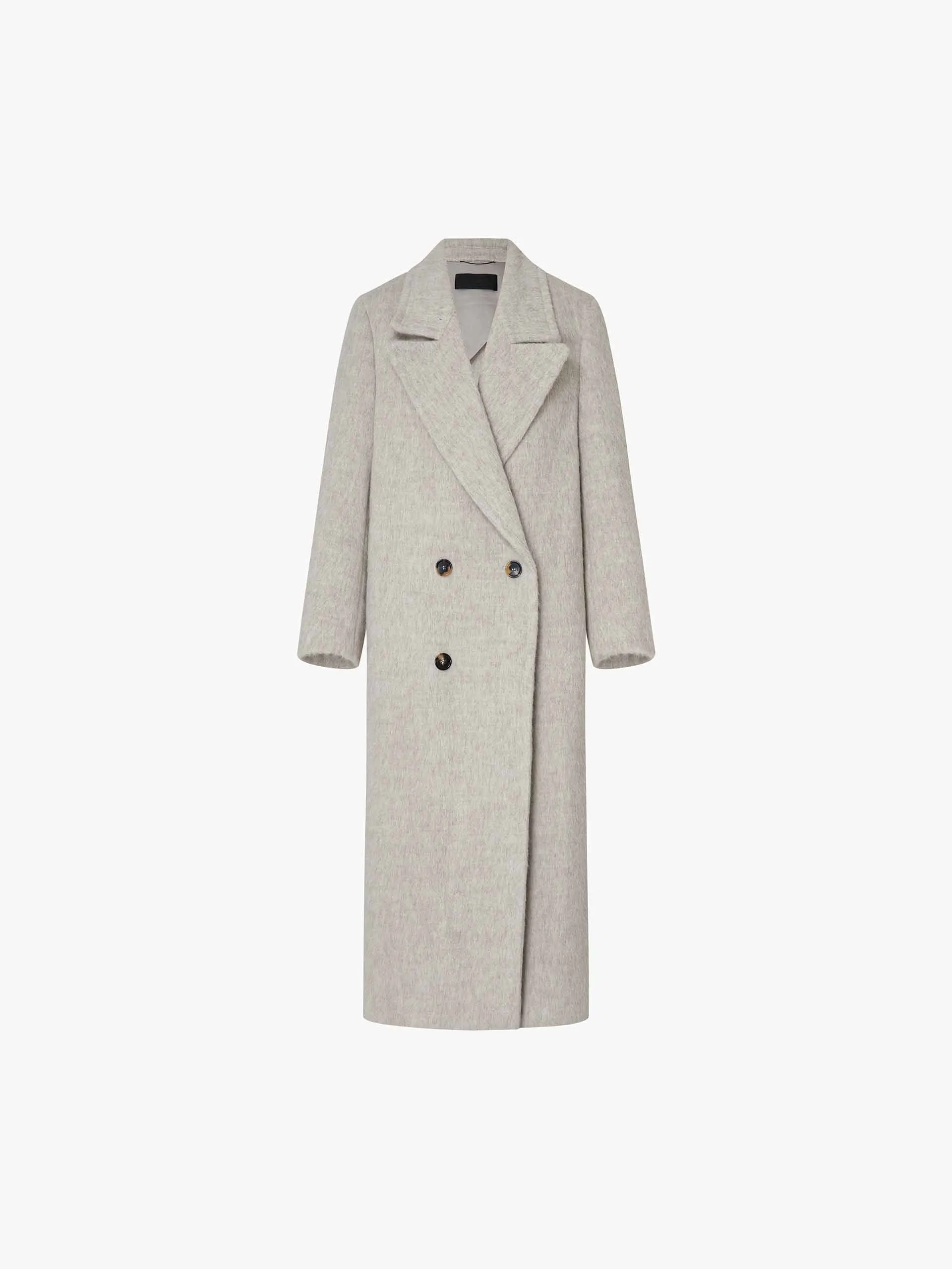 Brushed Lapel Overcoat sold by Mo&Co product image thumbnail 5