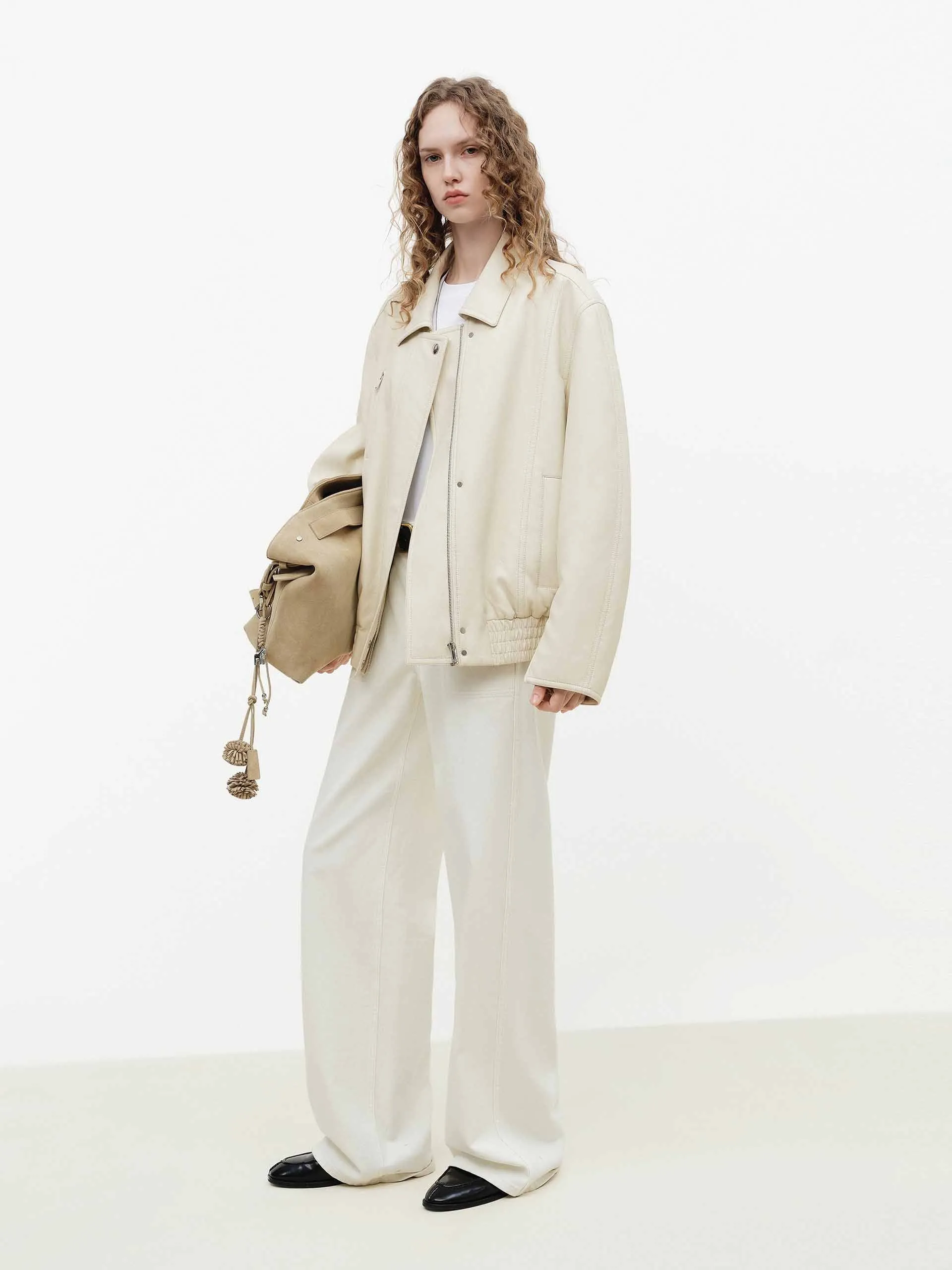 Pure Cotton White Jeans sold by Mo&Co product image thumbnail 2