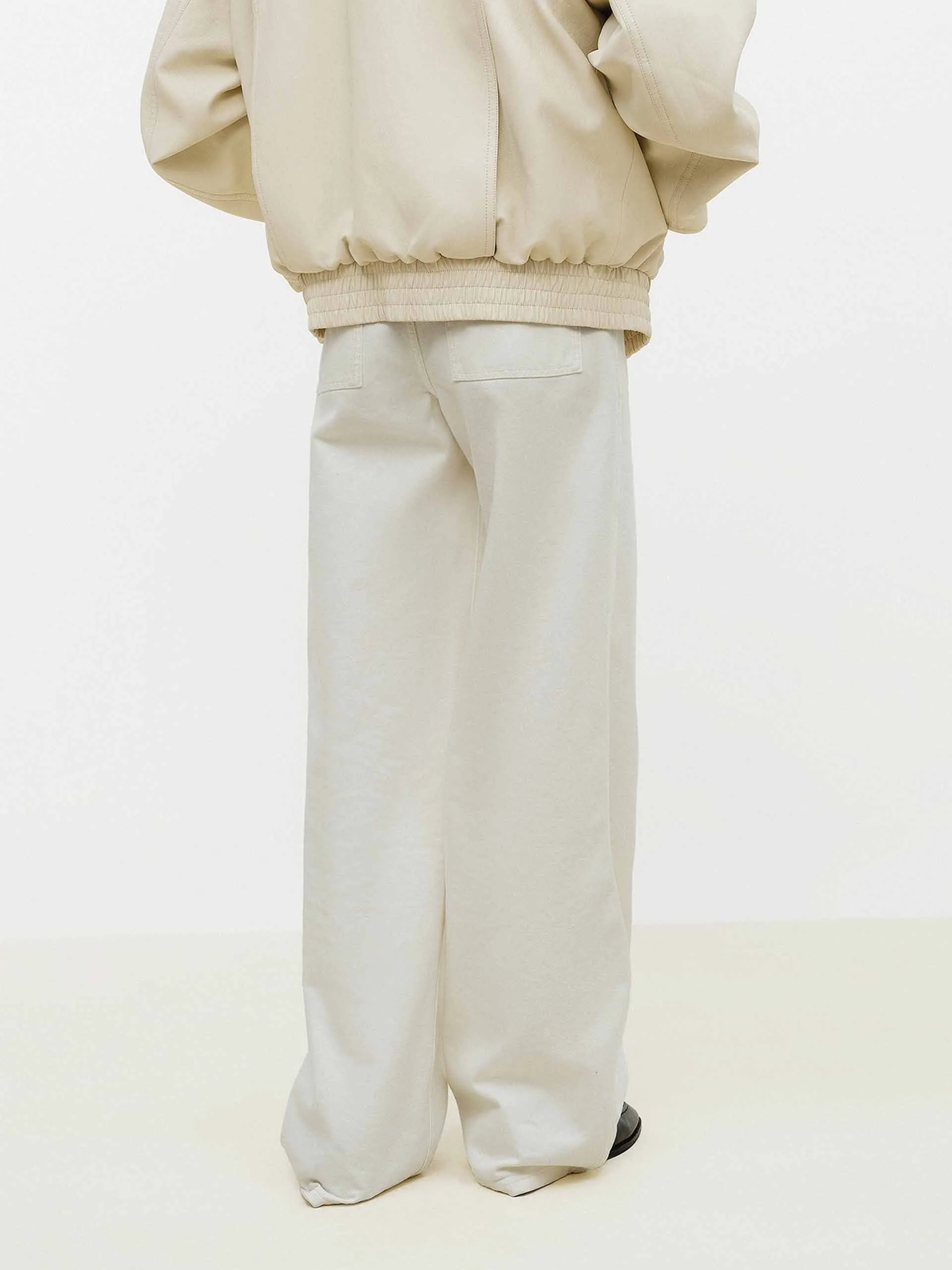 Pure Cotton White Jeans sold by Mo&Co product image thumbnail 3