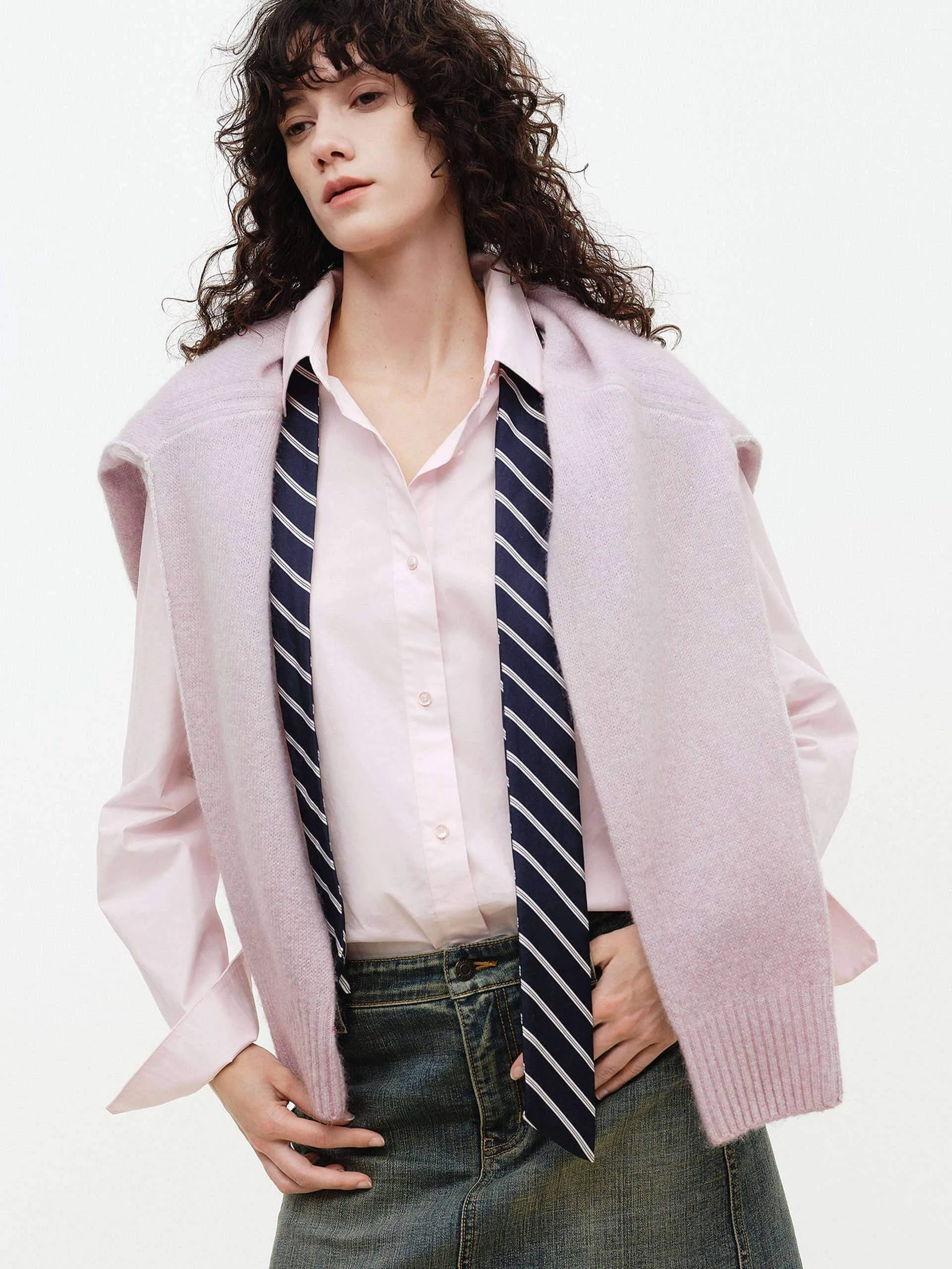 Include Striped Necktie Shirt sold by Mo&Co