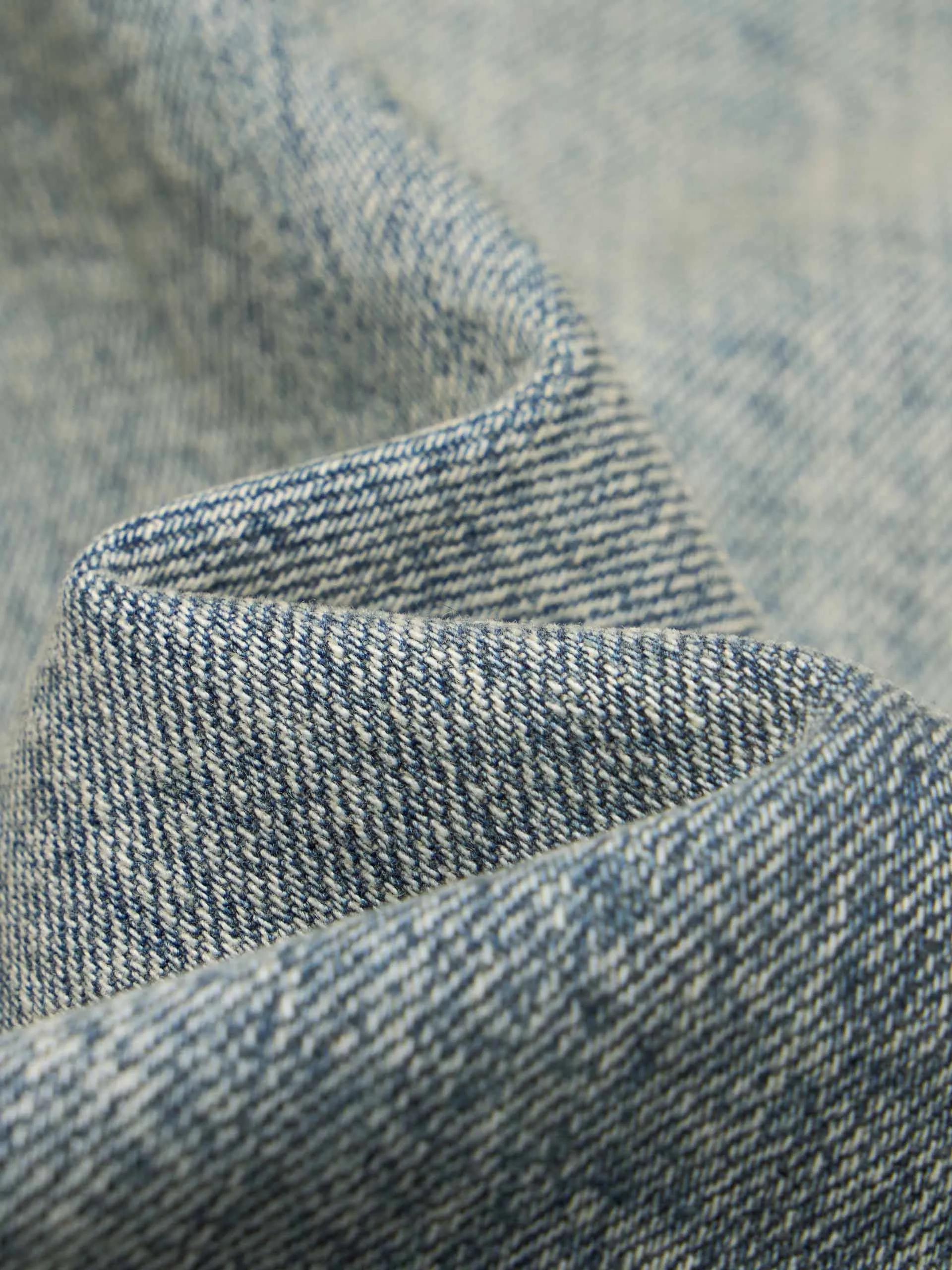 Ripped Detail Denim Jacket sold by Mo&Co product image thumbnail 4