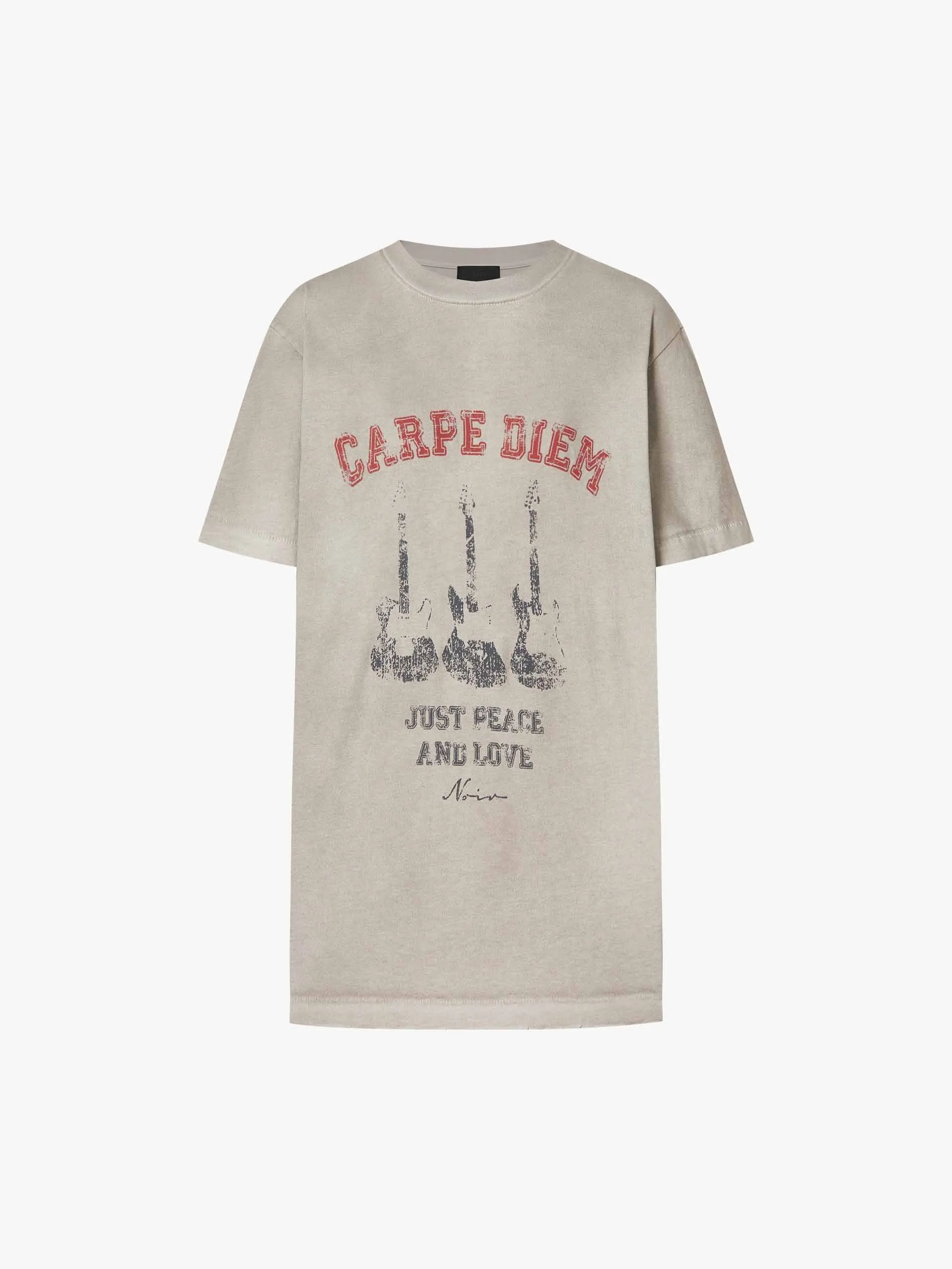 Distressed Collar Cotton T-shirt sold by Mo&Co product image thumbnail 5