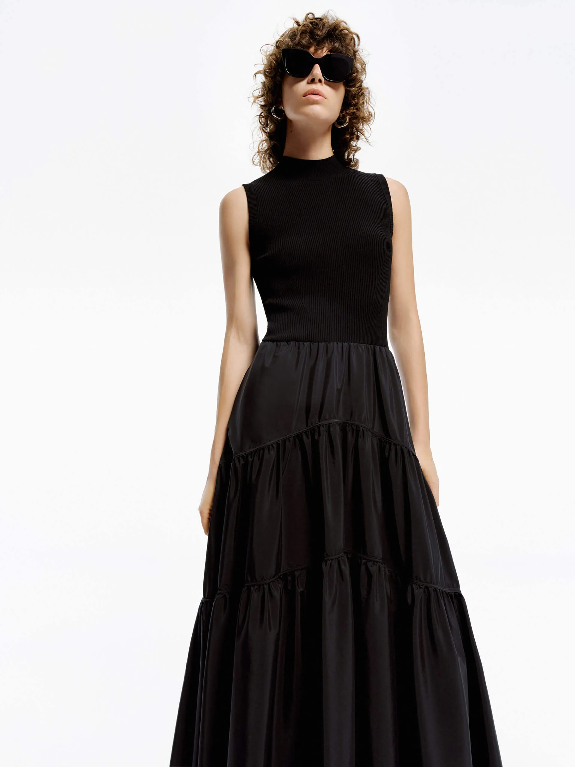 A-line Paneled Dress sold by Mo&Co