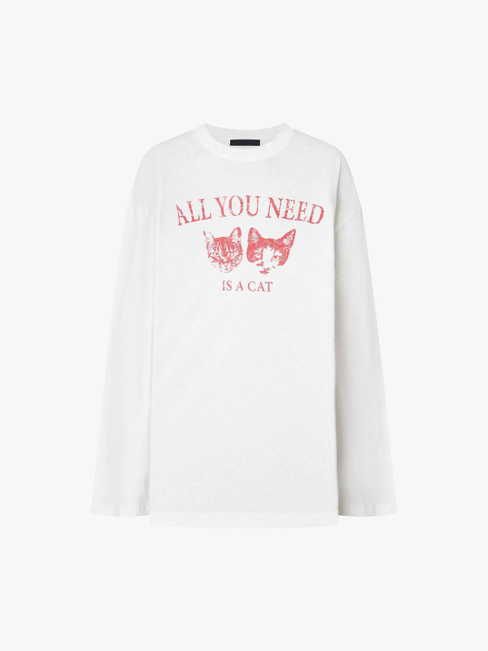 Contrast Distressed Print T-shirt sold by Mo&Co product image thumbnail 5