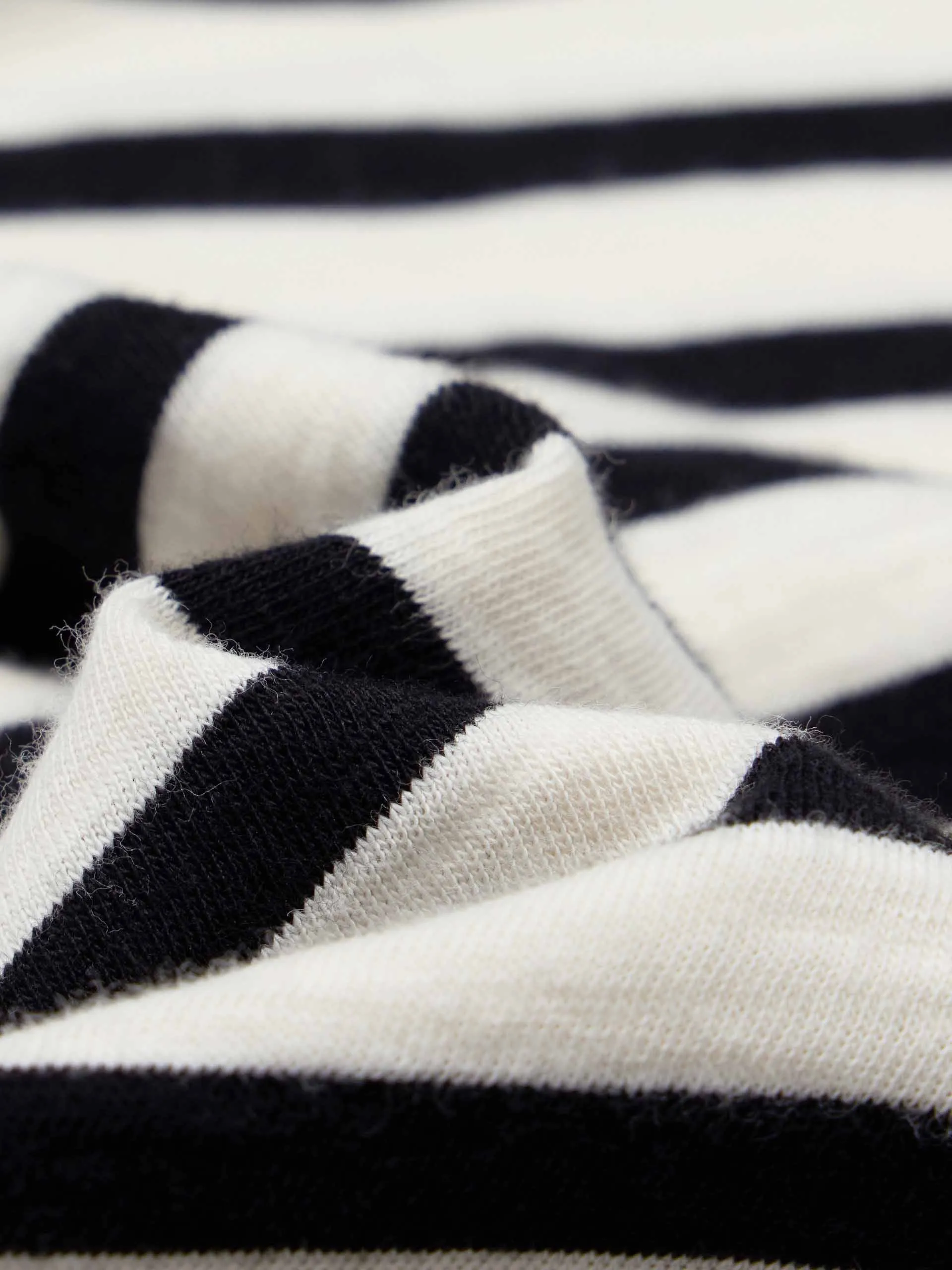 Crew Neck Stripe T-shirt sold by Mo&Co product image thumbnail 4