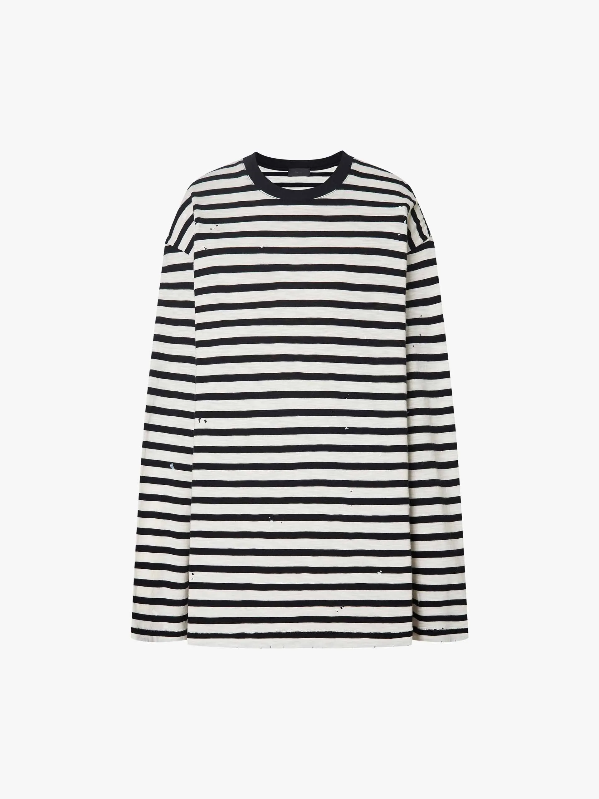 Crew Neck Stripe T-shirt sold by Mo&Co product image thumbnail 5